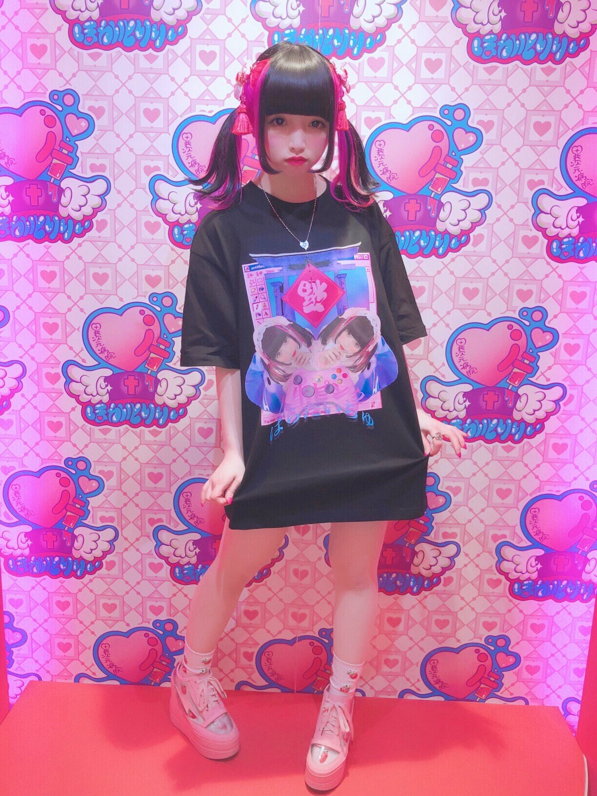 るんtシャツ 黒 Design By せななん Runofficialshop るんtシャツ 黒 Design By せななん Runofficialshop