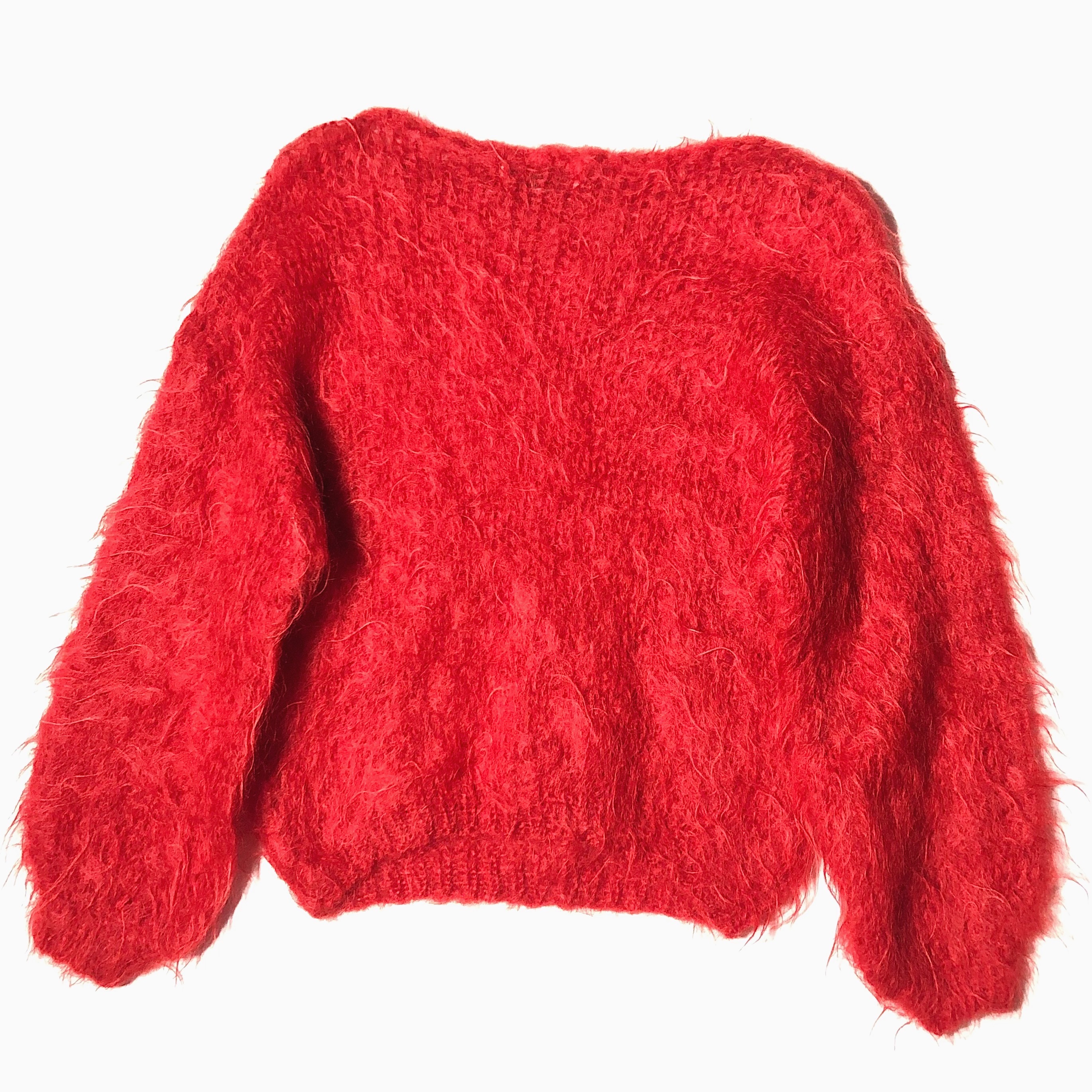 Vintage 70〜80's【POUR MOI】Shaggy Mohair Knit Sweater の画像 2