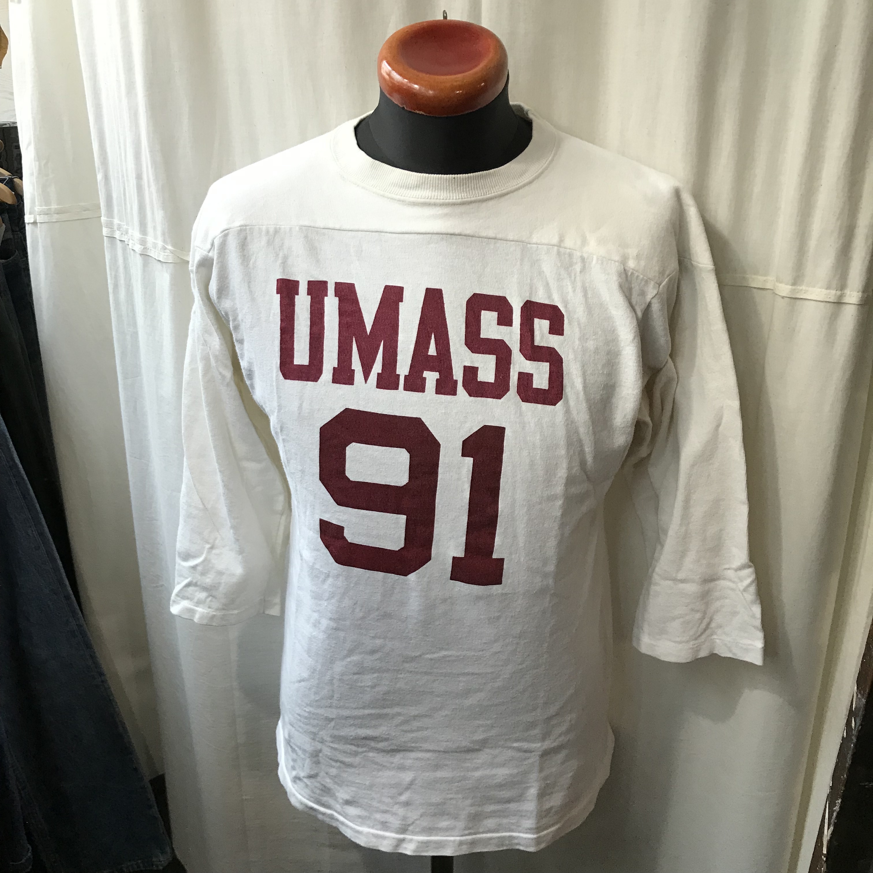 80 S Old Champion チャンピオン ナンバリングフットボールt コットン100 メンズm Used Clothing Shyboy 80 S Old Champion チャンピオン ナンバリングフットボールt コットン100 メンズm Used Clothing Shyboy