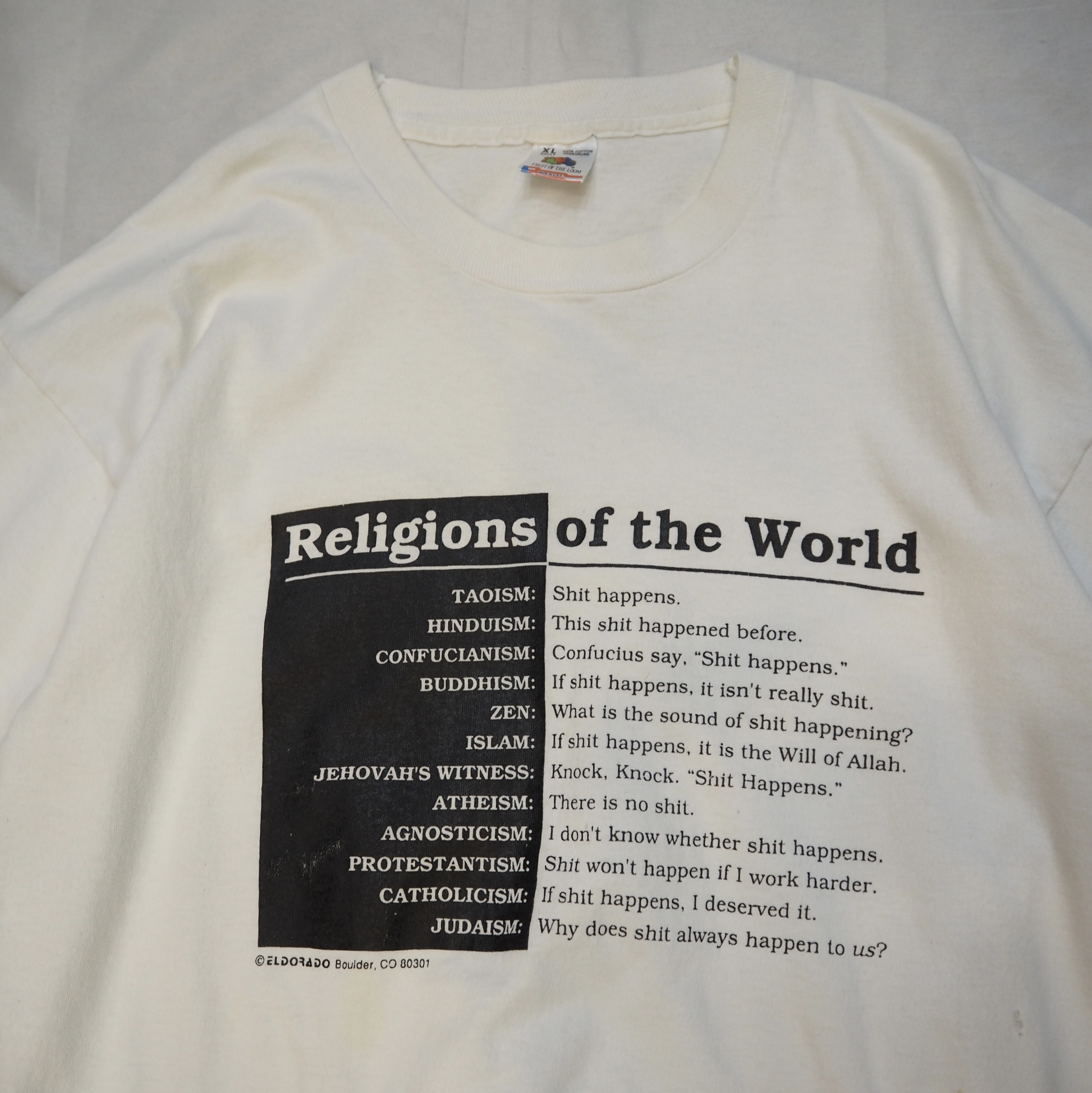 90’s Religion Tee の画像 3