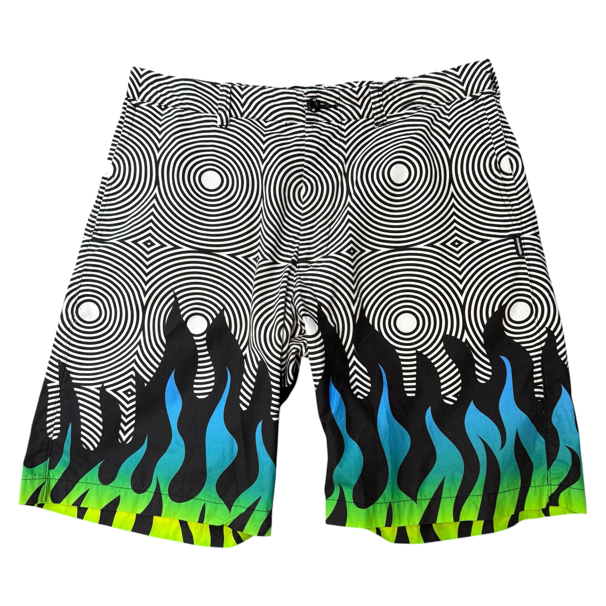 【NEIGHBORHOOD】ネイバーフッド ✕ DSC “FLAME PATTERN” ショートパンツ