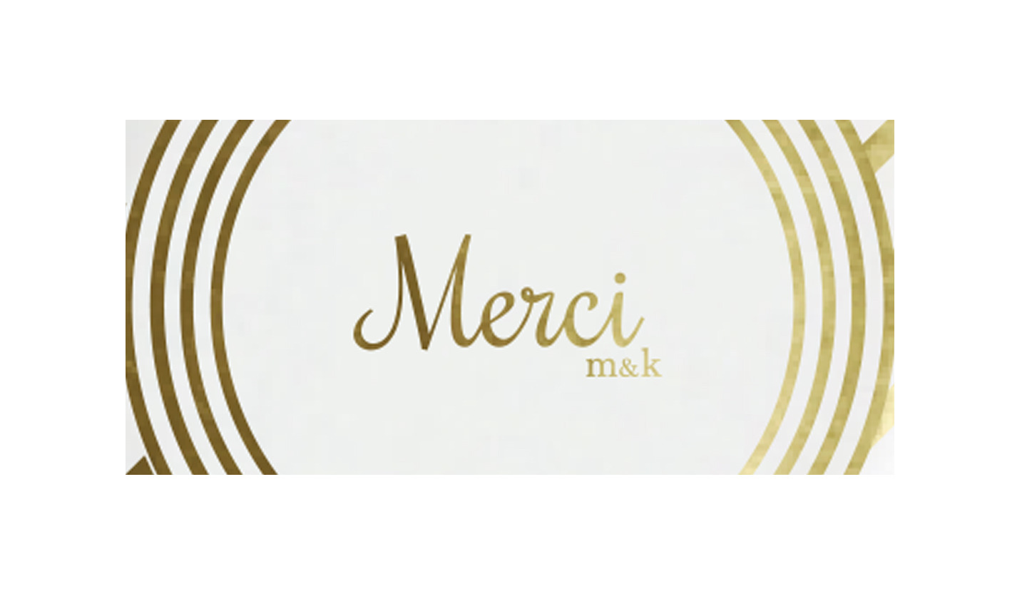 Merci On Double Stripe Plate Le Special Day