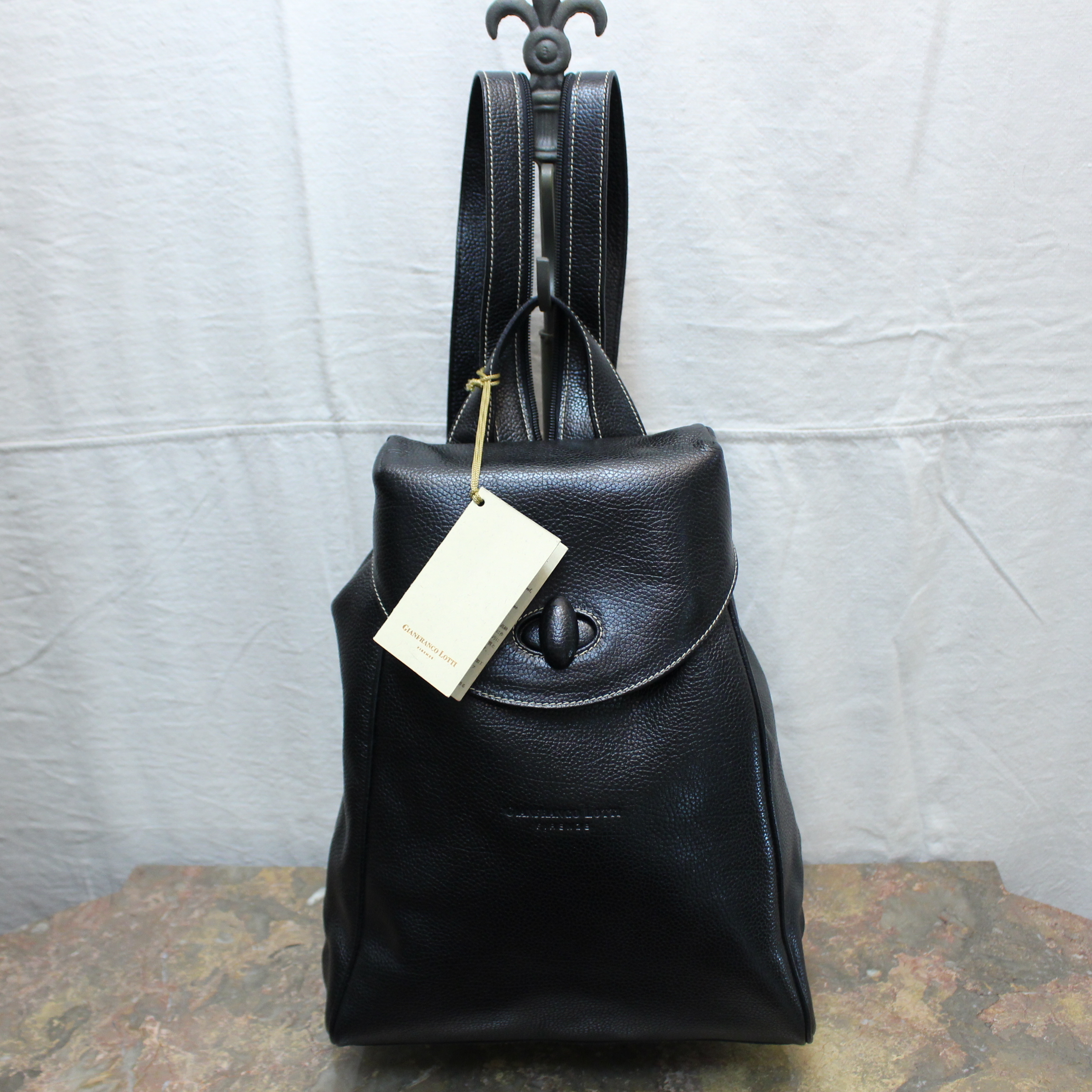Gianfranco Lotti Leather Ruck Suck Made In Italy ジャンフランコロッティレザーリュックサック Titti Clothing Gianfranco Lotti Leather Ruck Suck Made In Italy ジャンフランコロッティレザーリュックサック Titti Clothing