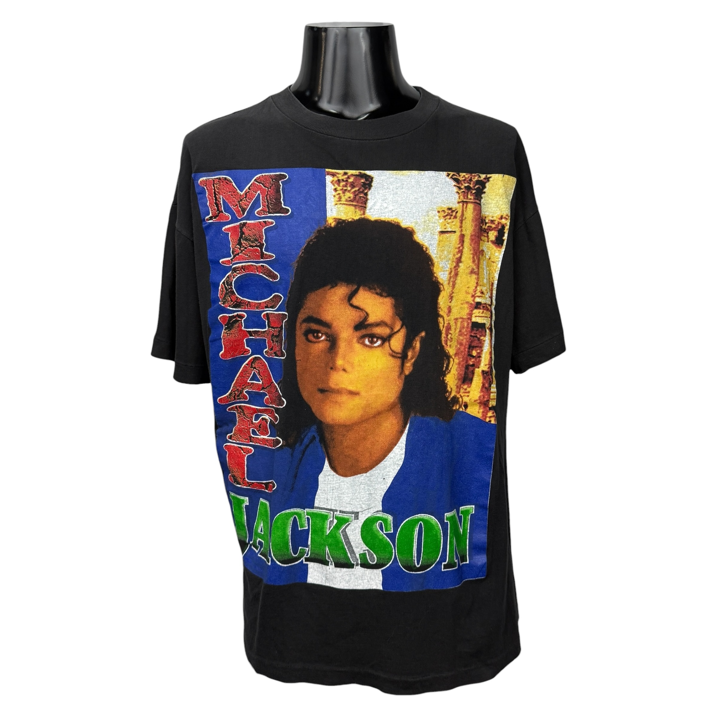 【MICHAEL JACKSON】マイケル・ジャクソン “The King Of POP” 90’s Vintage RAP Tデザイン