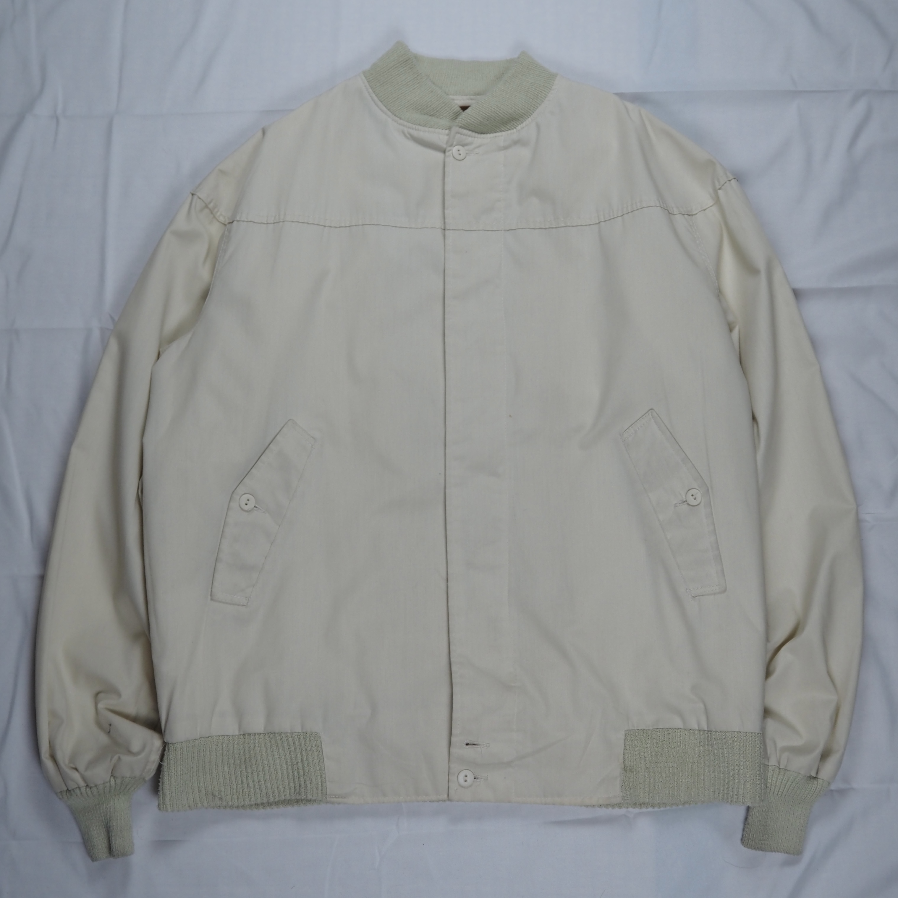 70’s Catalina Jacket レモンイエロー ビッグサイズ