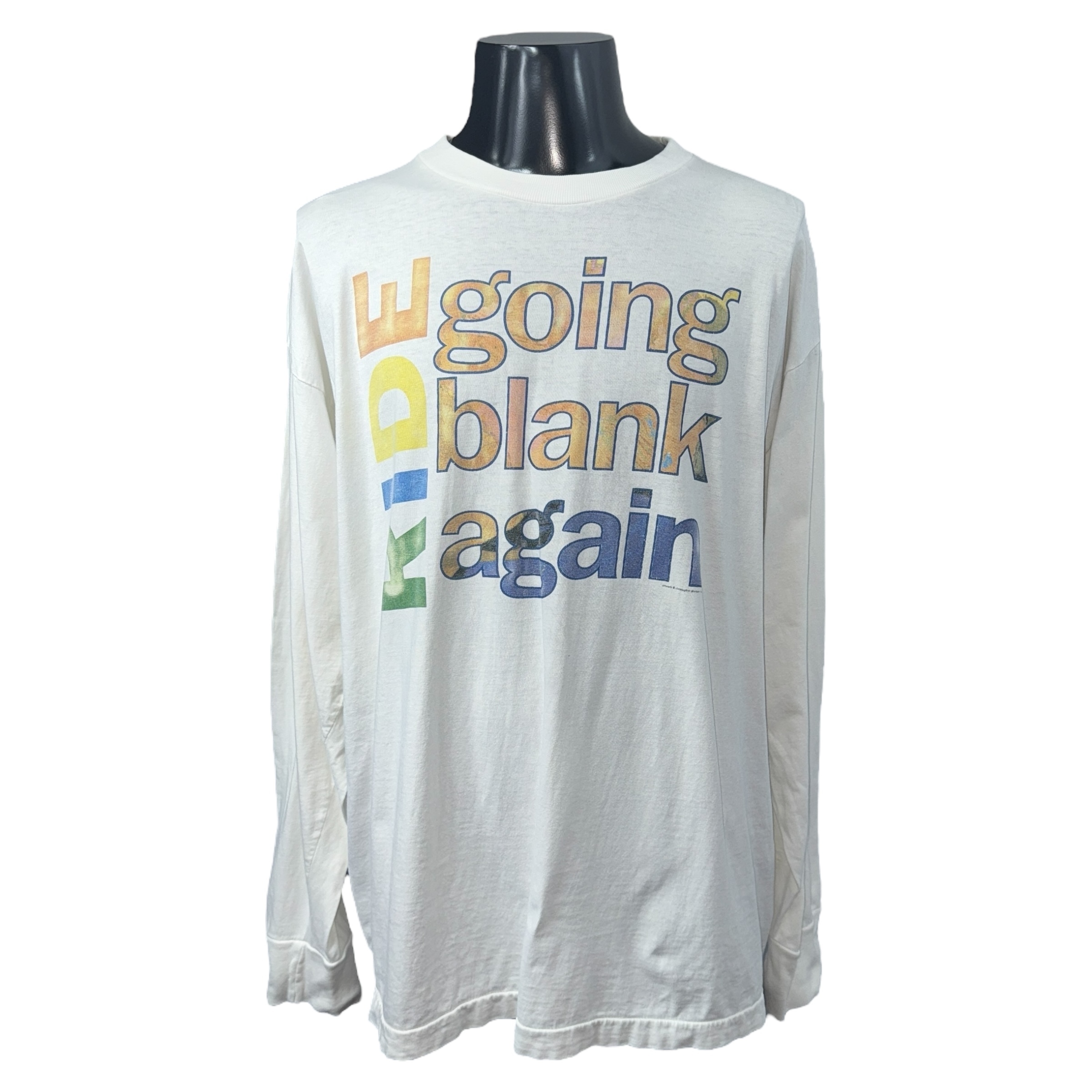 【RIDE】ライド “Going Blank Again” 90’s Vintage ロングスリーブ Tシャツ XL