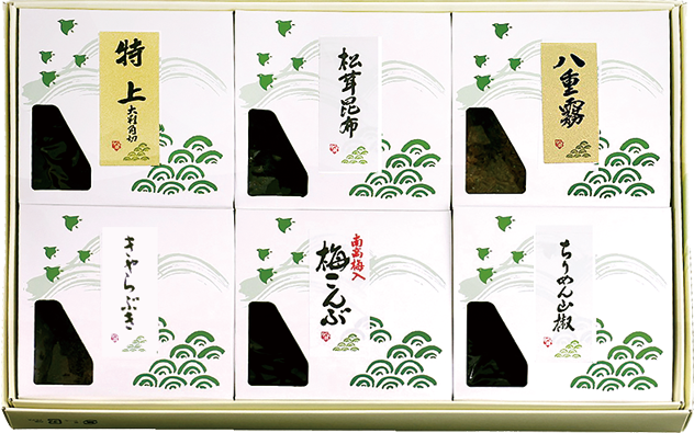 KA-39 松茸佃煮詰合せ(6品) - 画像1