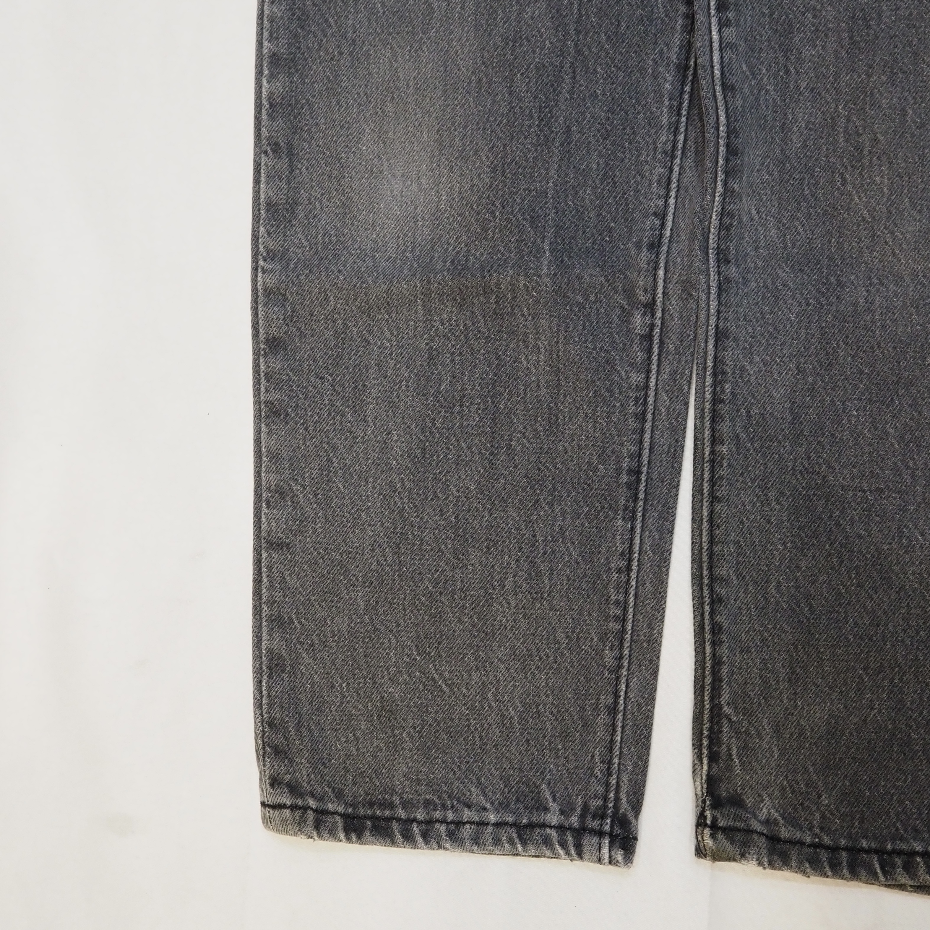 80’s Levi’s 501 6158 Black Denim 先染め 30×28 の画像 4