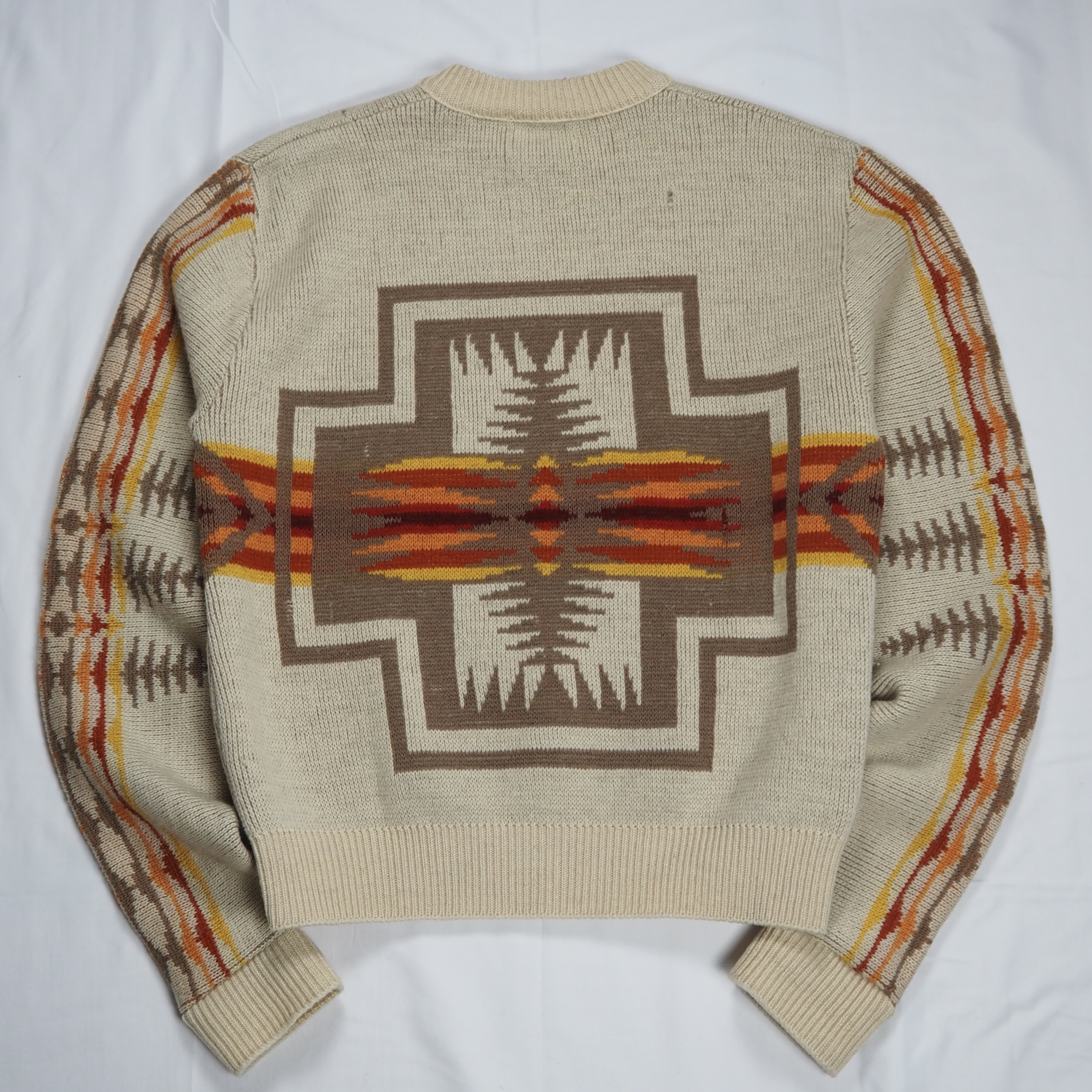 70’s-80’s Pendleton ウールニット ネイティブ柄 の画像 14