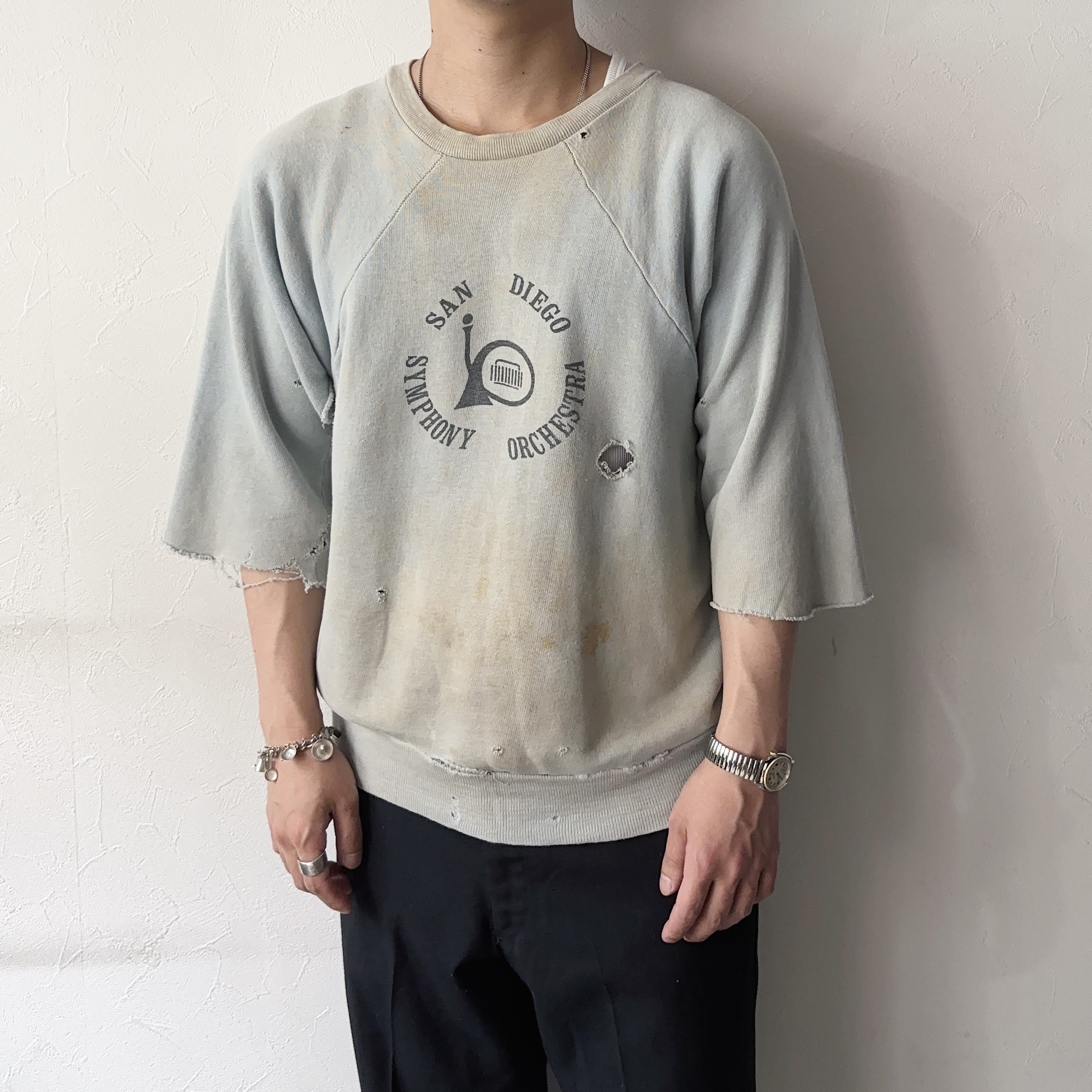 Vintage 60's【Healthknit】"SAN DIEGO SYMPHONY ORCHESTRA" Grunge Sweat の画像 3