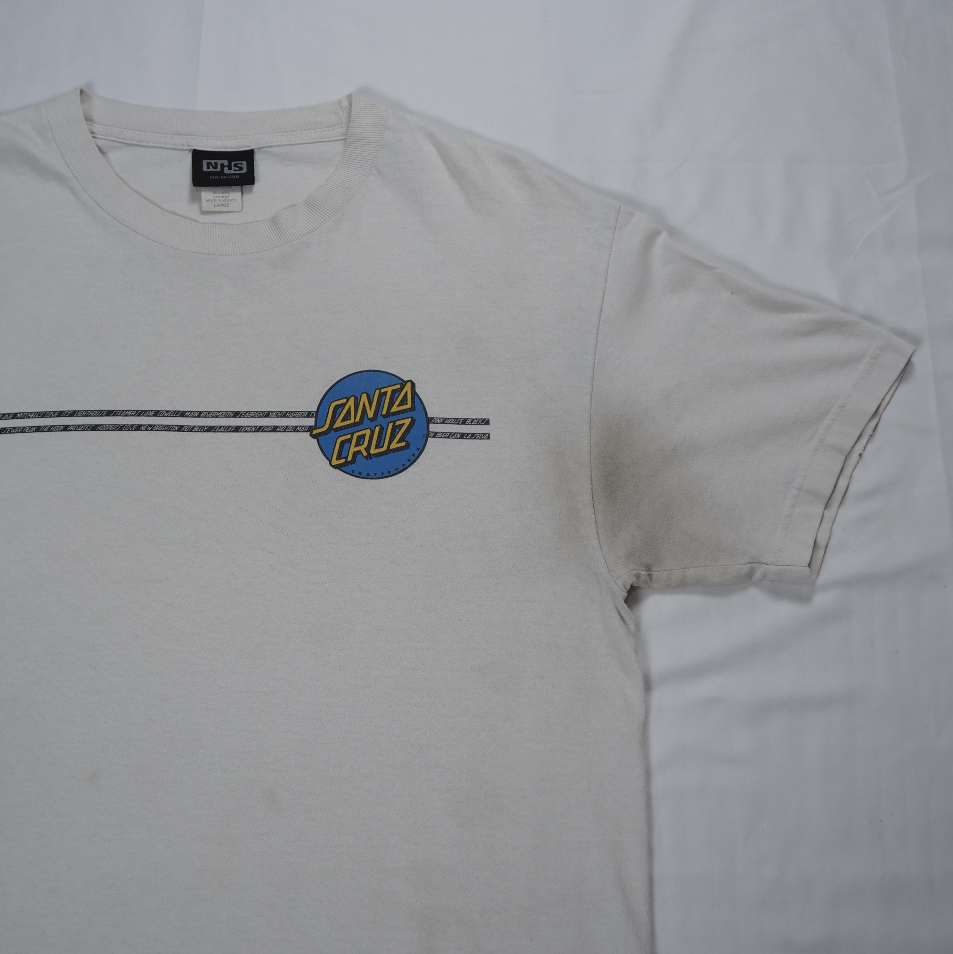 00’s NHS サンタクルーズ Tシャツ Lサイズ の画像 18