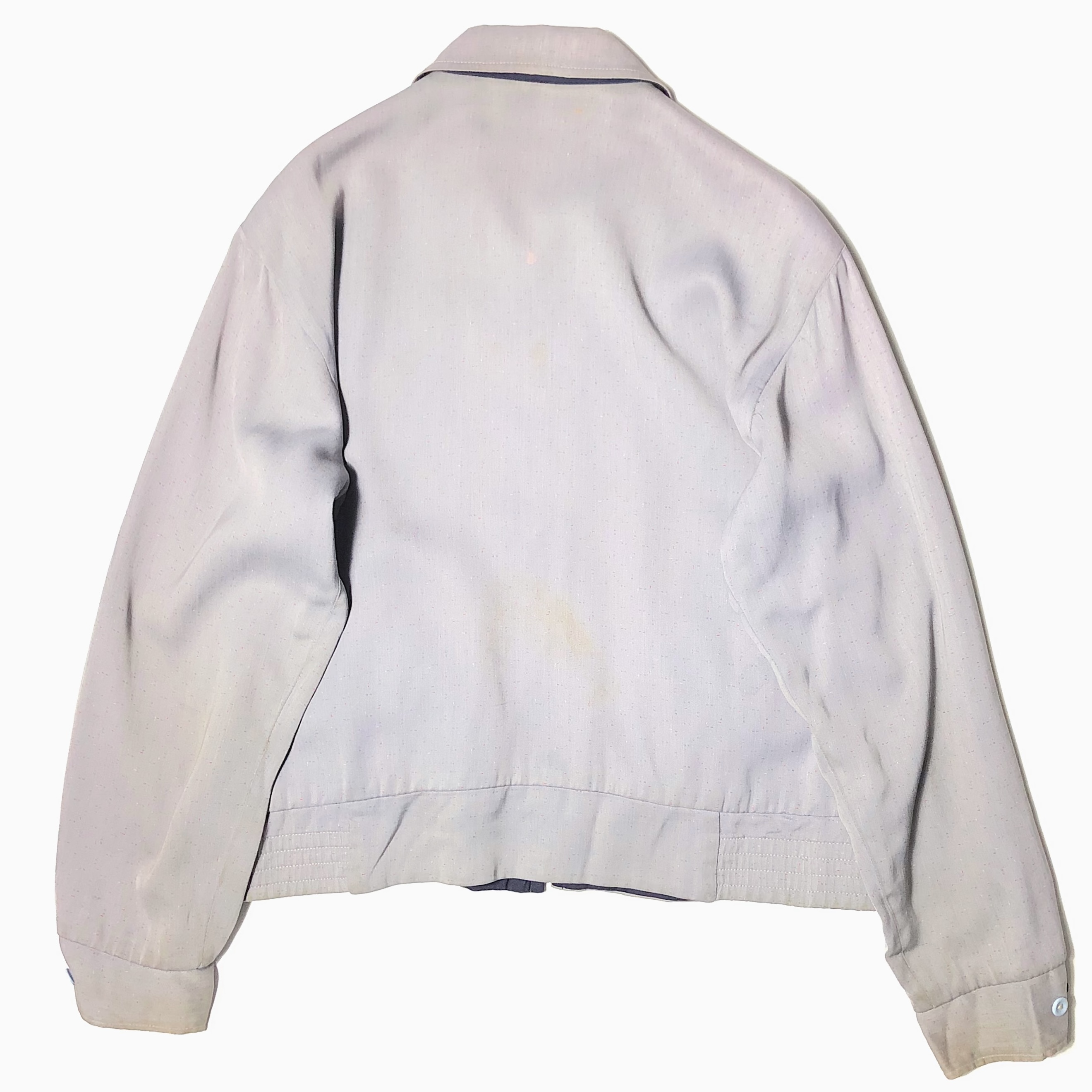 Vintage 50's Reversible Rayon Gabardine Jacket の画像 4
