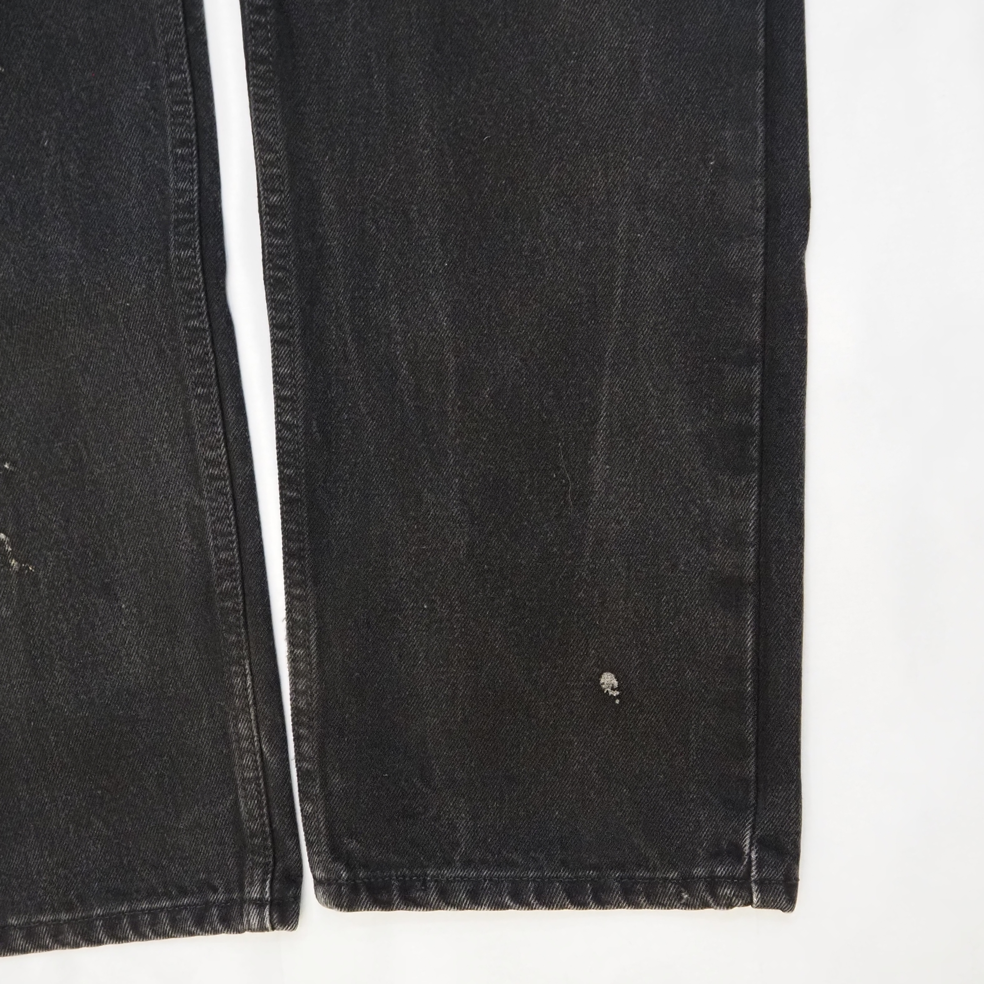 90’s Levi’s 505 US製 Black Denim “36×30" の画像 5