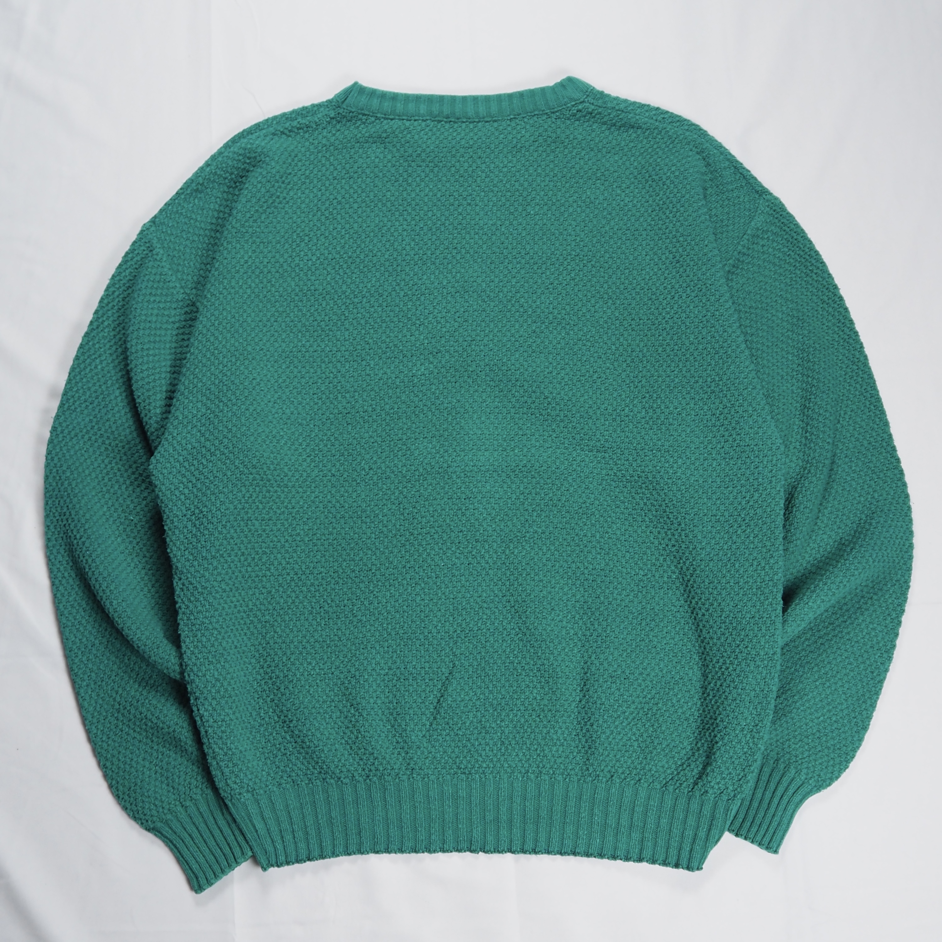 90’s コットンニット グリーン の画像 8