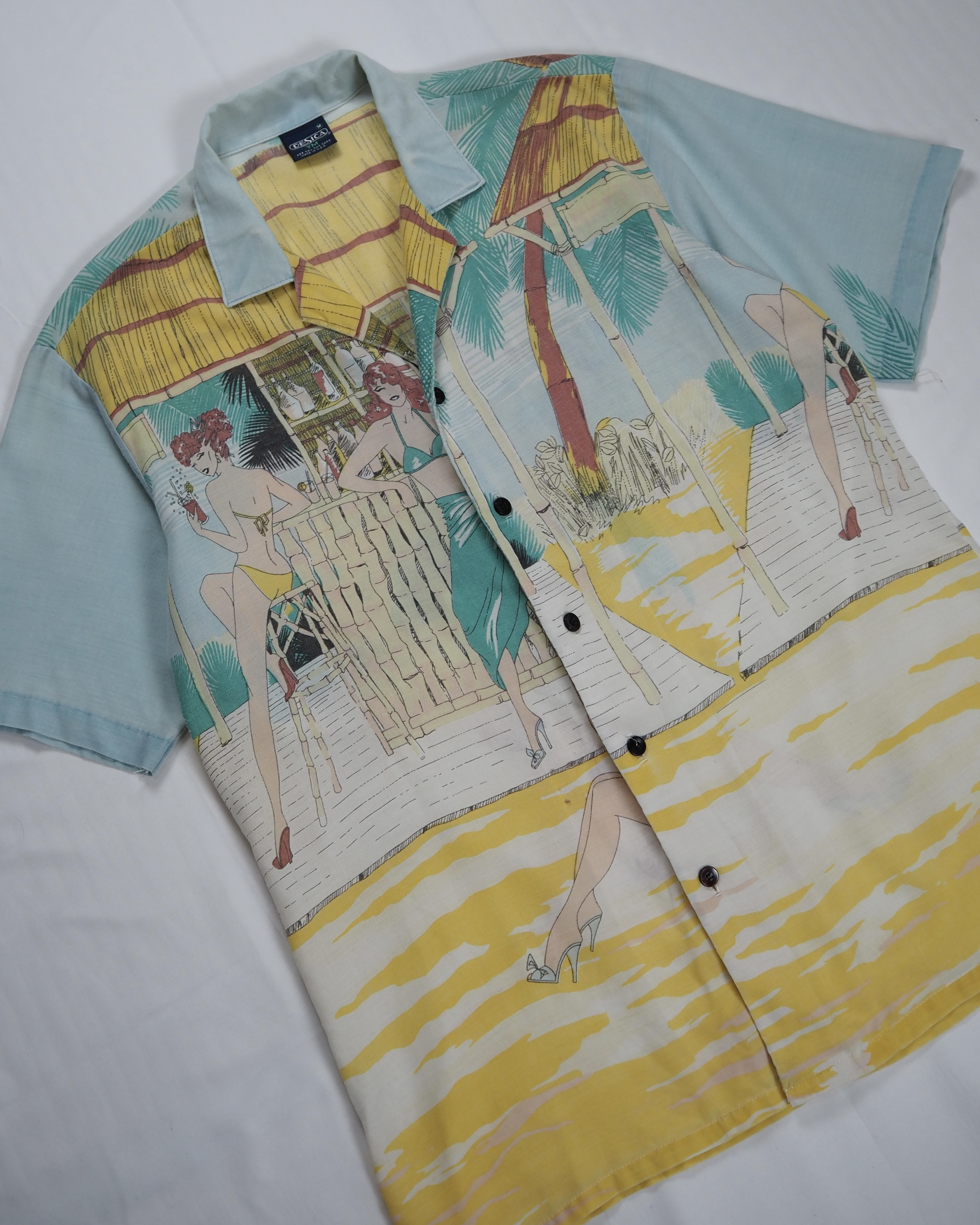 【5/6(水) 20:00入荷】80’s コットンハワイアンシャツ グッドパターン！ の画像 2