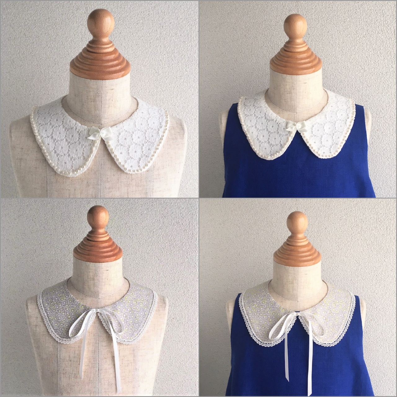 付けえり丸型ーキッズ用 型紙と作り方のセット Ac 03 子供服の型紙ショップ Tsukuro ツクロ