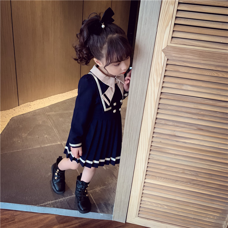 女の子 セーラー服 制服 赤ちゃん 紺 ワンピース 子供 School Formal One Piece Kids Baby Girl Antoinette 女の子 セーラー服 制服 赤ちゃん 紺 ワンピース 子供 School Formal One Piece Kids Baby Girl Antoinette