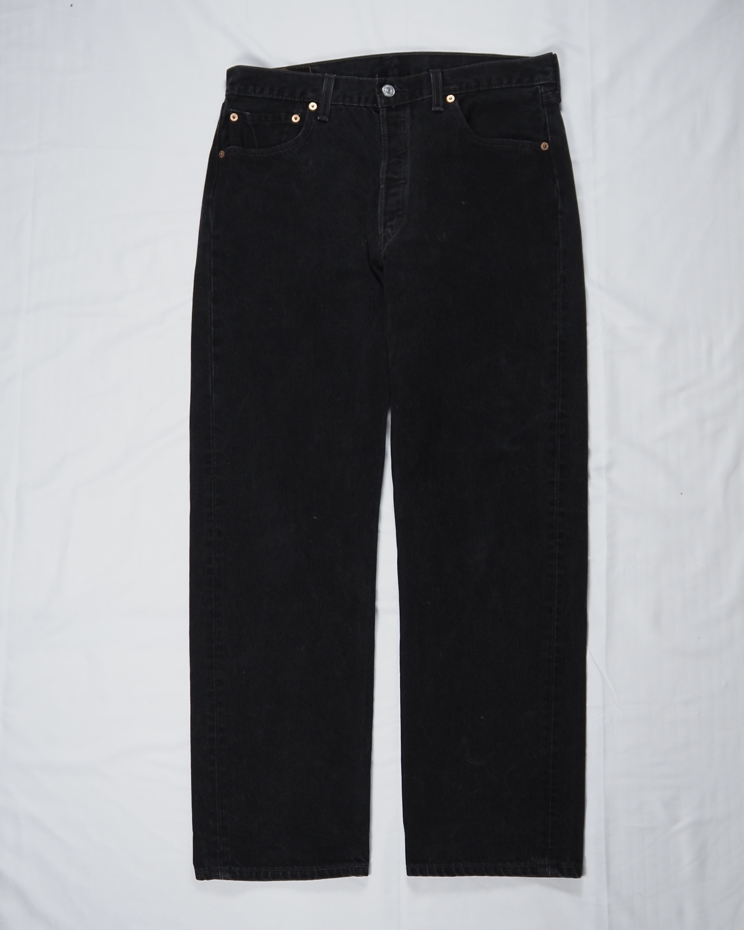 【VCM入荷】90’s Levi’s 501 ブラックデニム 34×30 ゴールデンサイズ！ の画像 2