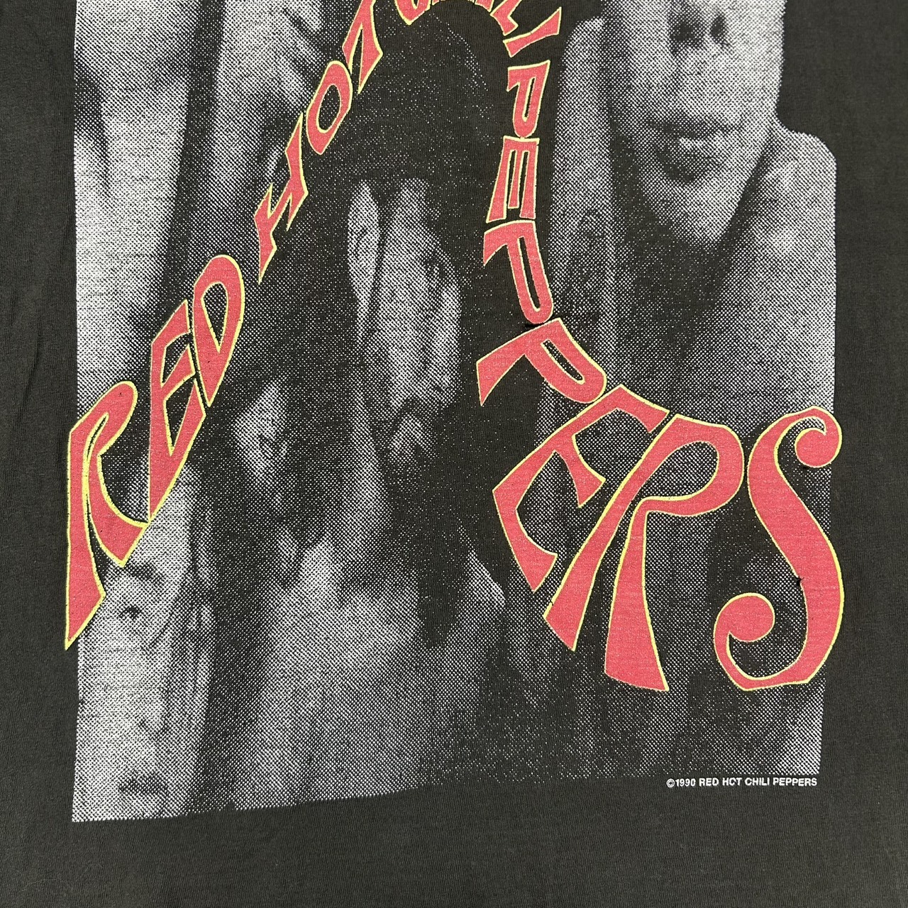 Red Hot Chili Peppers 1990 Curving Logo Member Portrait Fits XL の画像 12