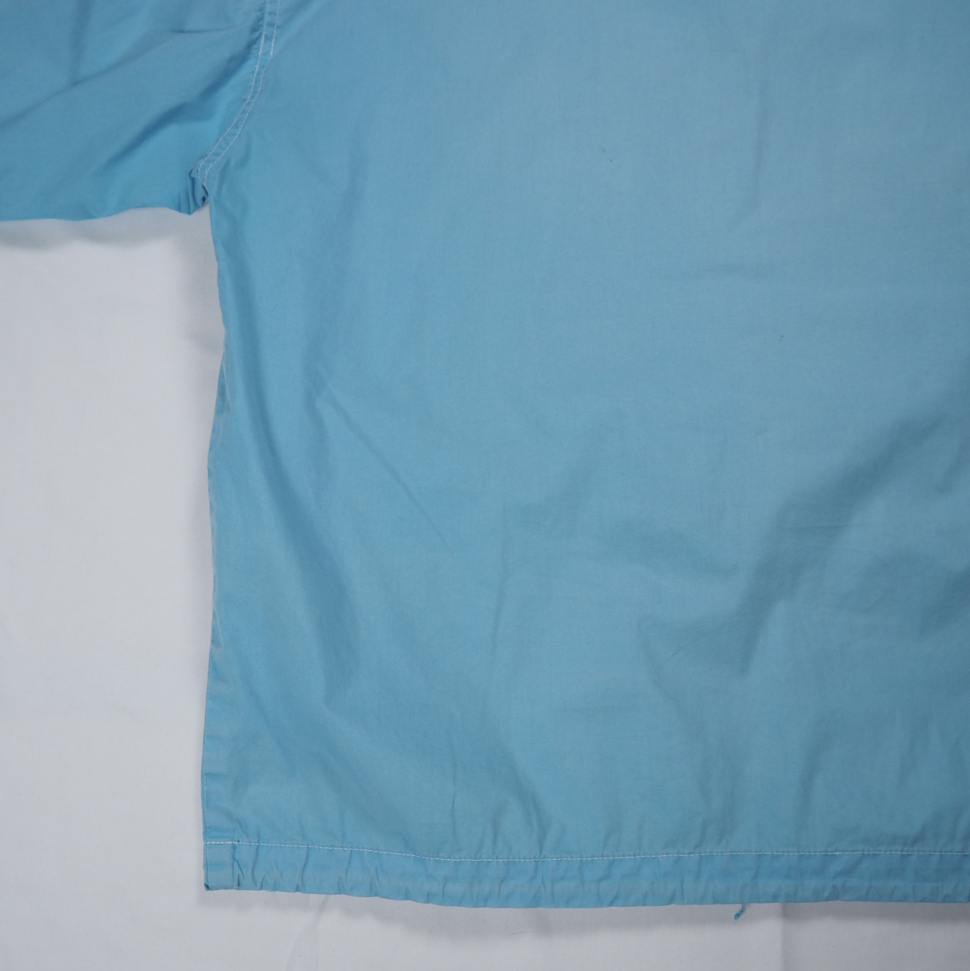 00’s OLD GAP コットンアノラックジャケット 水色 Mサイズ の画像 18