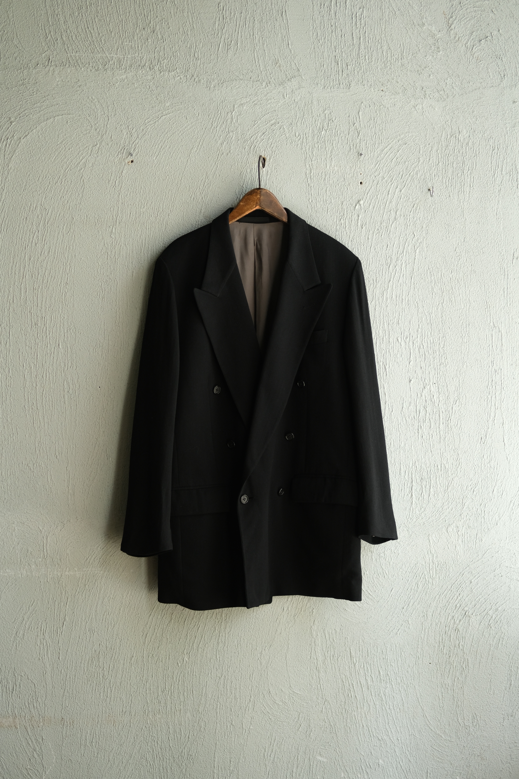 Utah／80-90’s “GIVENCHY” double breasted tailored jacket