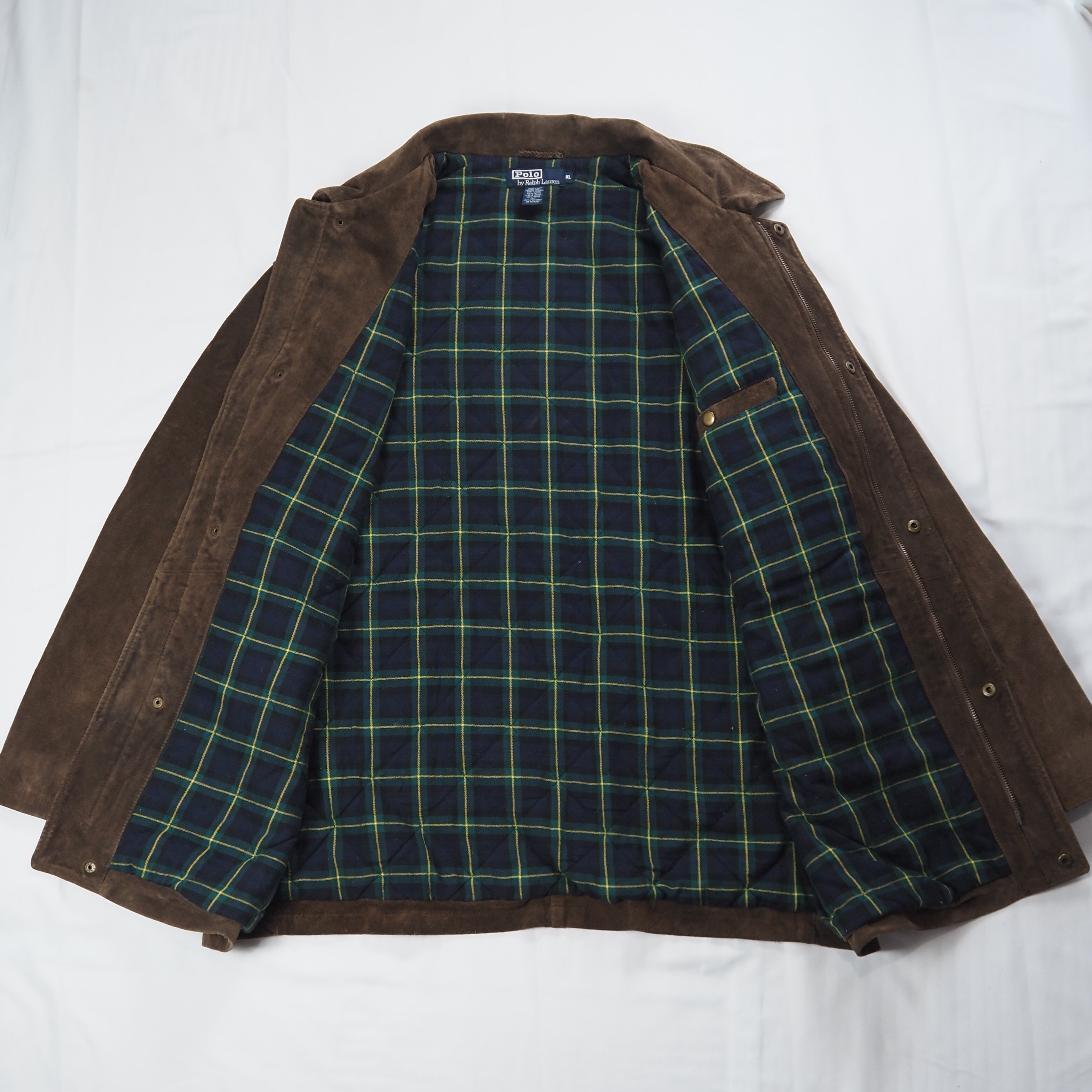 【9/23 20:00入荷】90's Ralph Lauren レザージャケット XL の画像 8