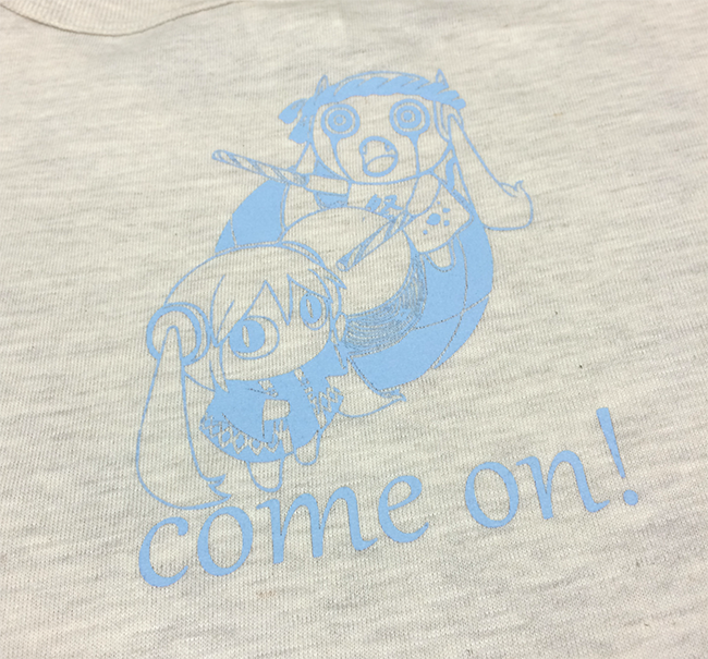 「ピノキオピー2015年祭りだヘイカモン」Tシャツ(メンズ/オートミール) - 画像3