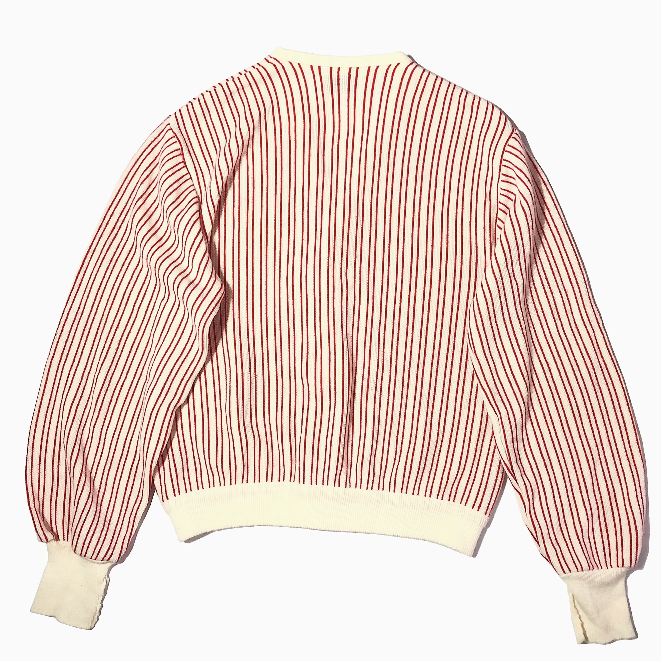 Vintage 60〜70's【John Blair SPORTSWEAR】Striped Knit Cardigan の画像 2