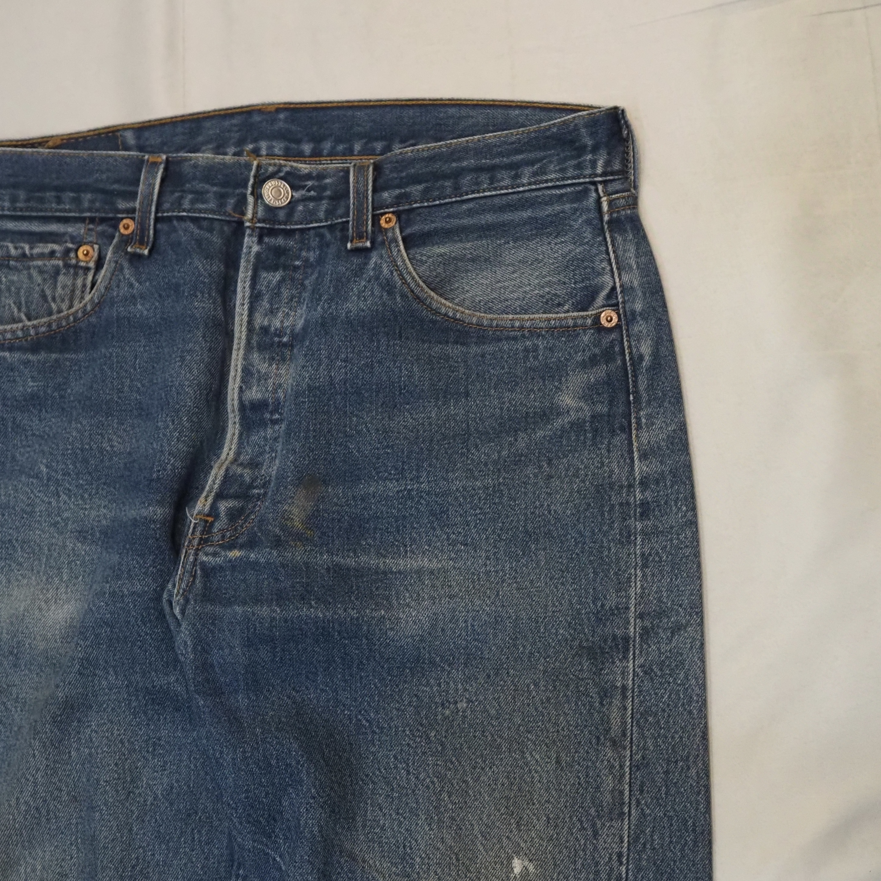 00’s Levi’s 501 ブルーデニム メキシコ製 34×30 の画像 3