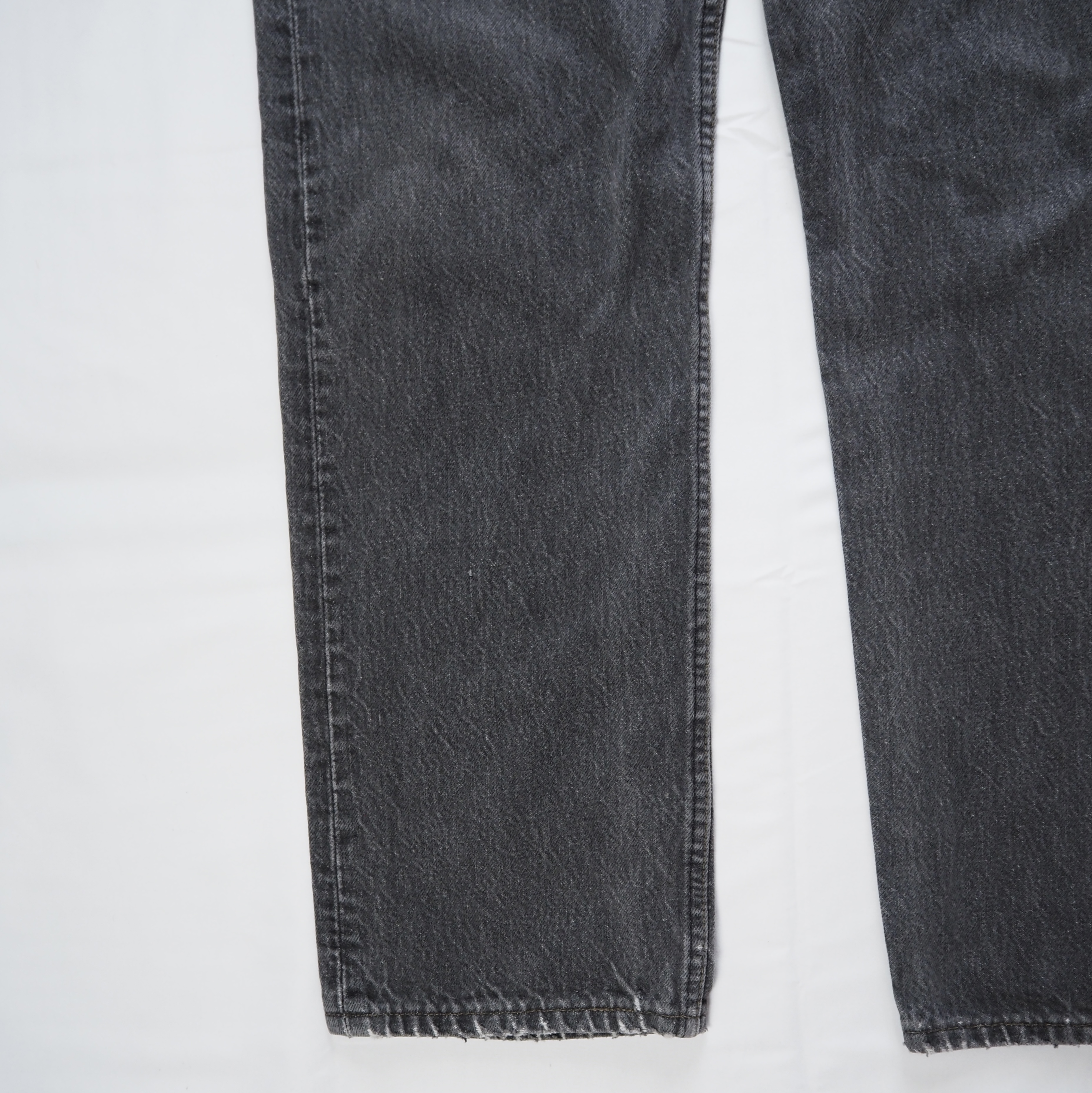 90’s Levi’s 501 先染めブラックデニム 34×30 の画像 6