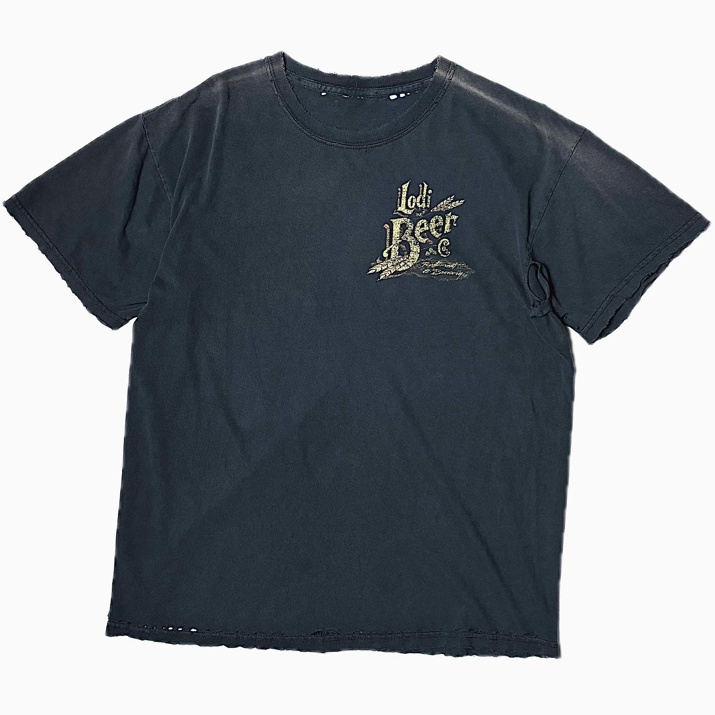 Vintage "Lodi Beer" Grunge T-shirt の画像 2