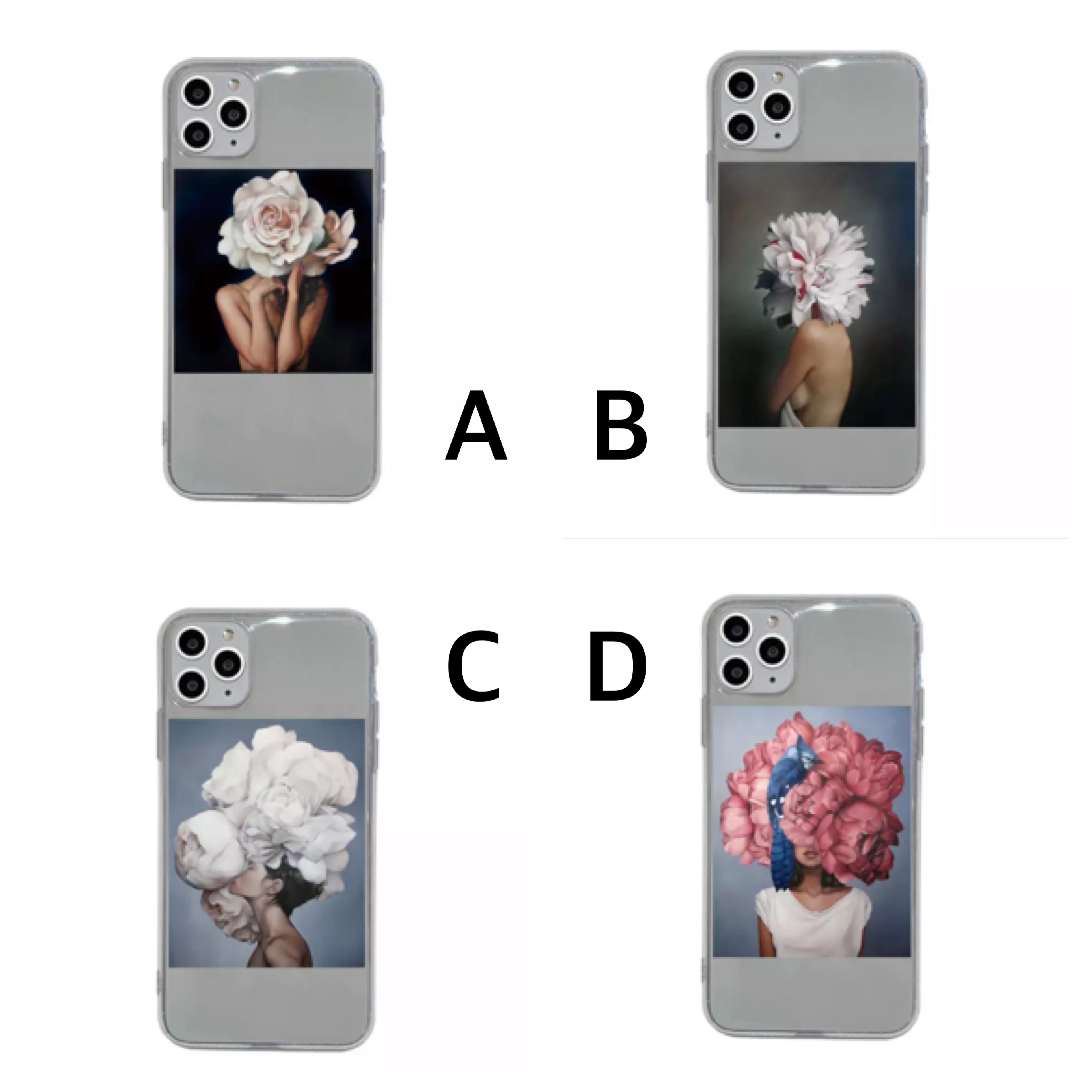 送料無料 予約商品 009 写真 フラワー お花 美術 お洒落 シンプル イラスト Iphoneケース スマホケース Selectshop Aya