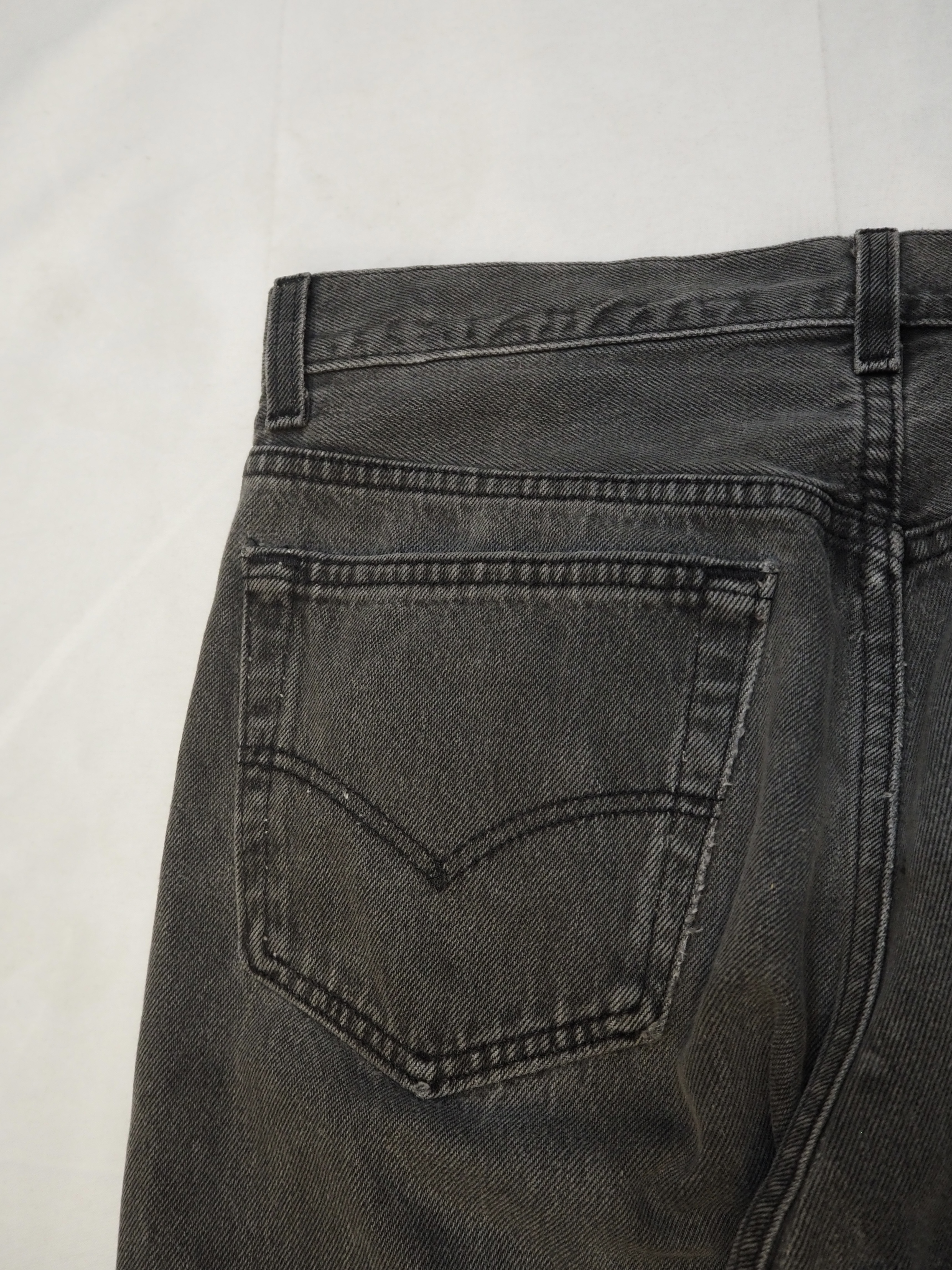 90’s Levi’s 501 Black Denim 32×28 US製 の画像 19