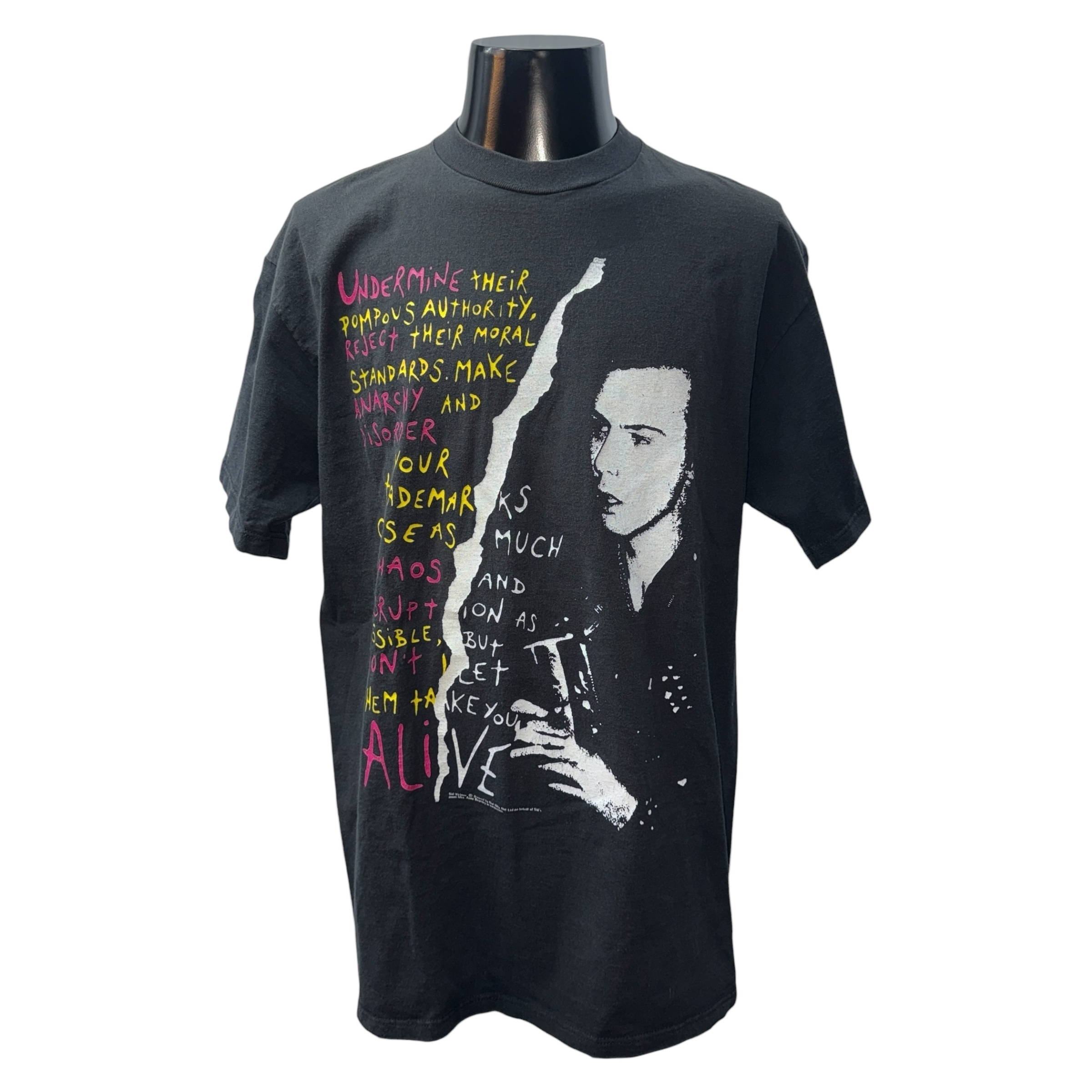 【SEX PISTOLS】セックス・ピストルズ シド・ヴィシャス Tシャツ NICEMANタグ