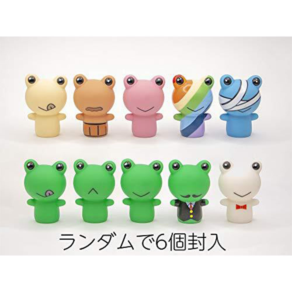 とある科学の超電磁砲s ゲコ太の指人形ガチャ6個 ランダム とある自治体の通信販売 Groove Garage Inc