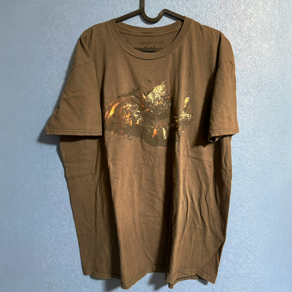 FromSoftware ダークソウル3 ゲームプリント【古着/Tシャツ】