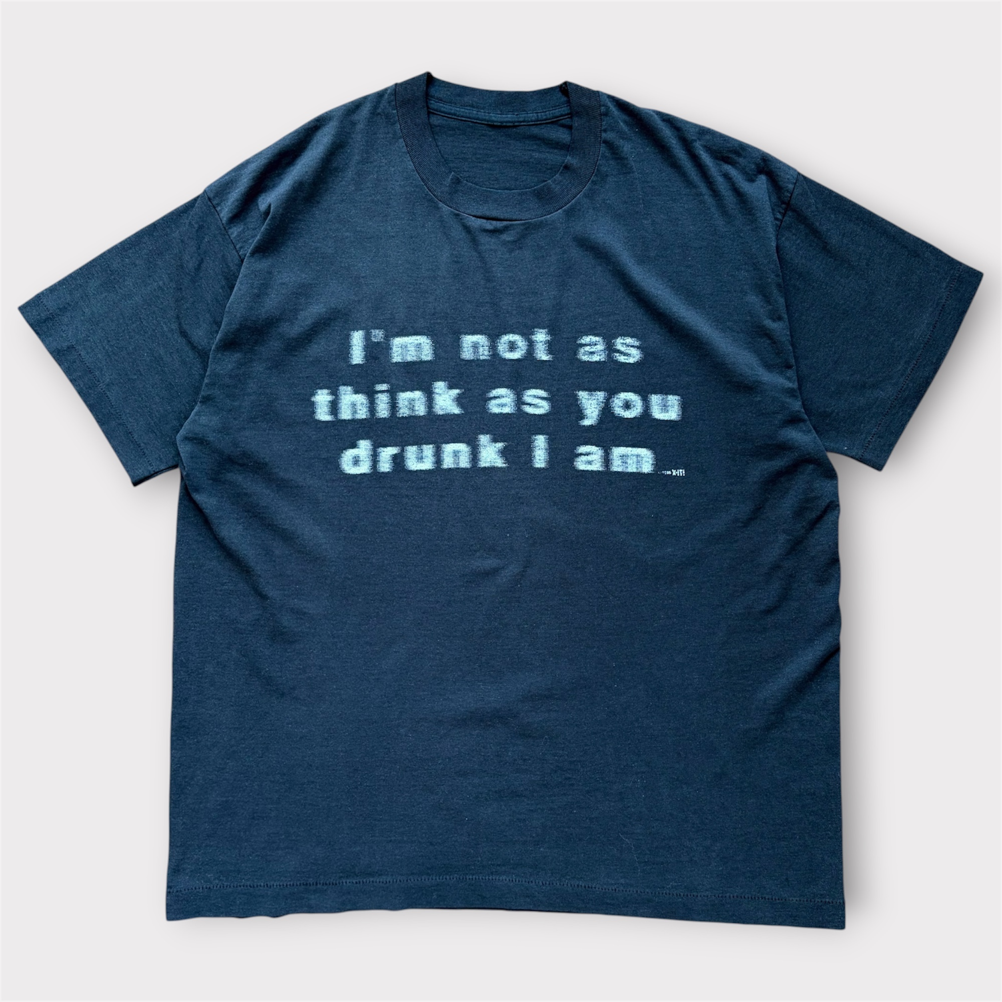 90s モーションブラー モザイク Tシャツ