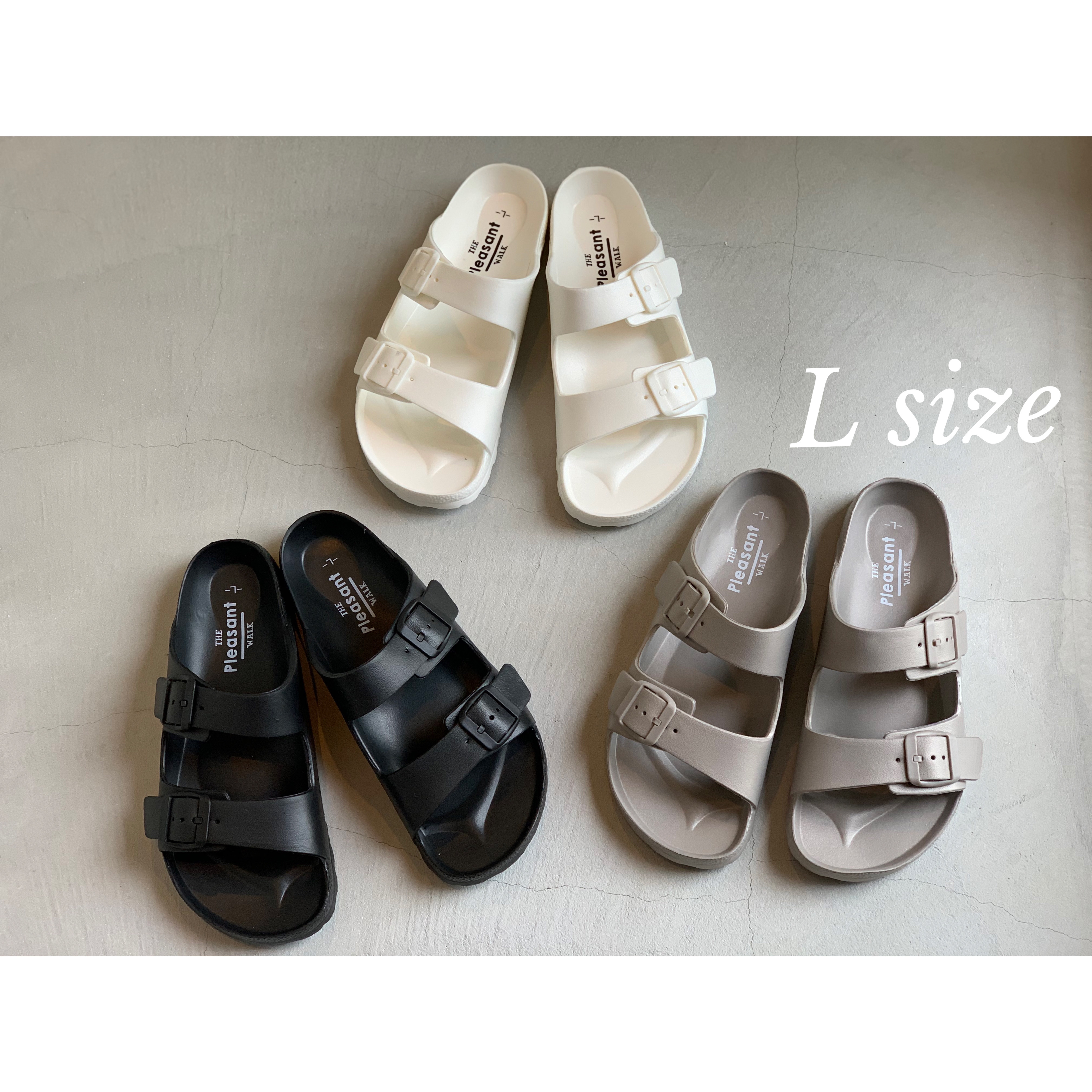 軽い Eva素材サンダル Lサイズ 暮らし道具と服のお店 Zoo