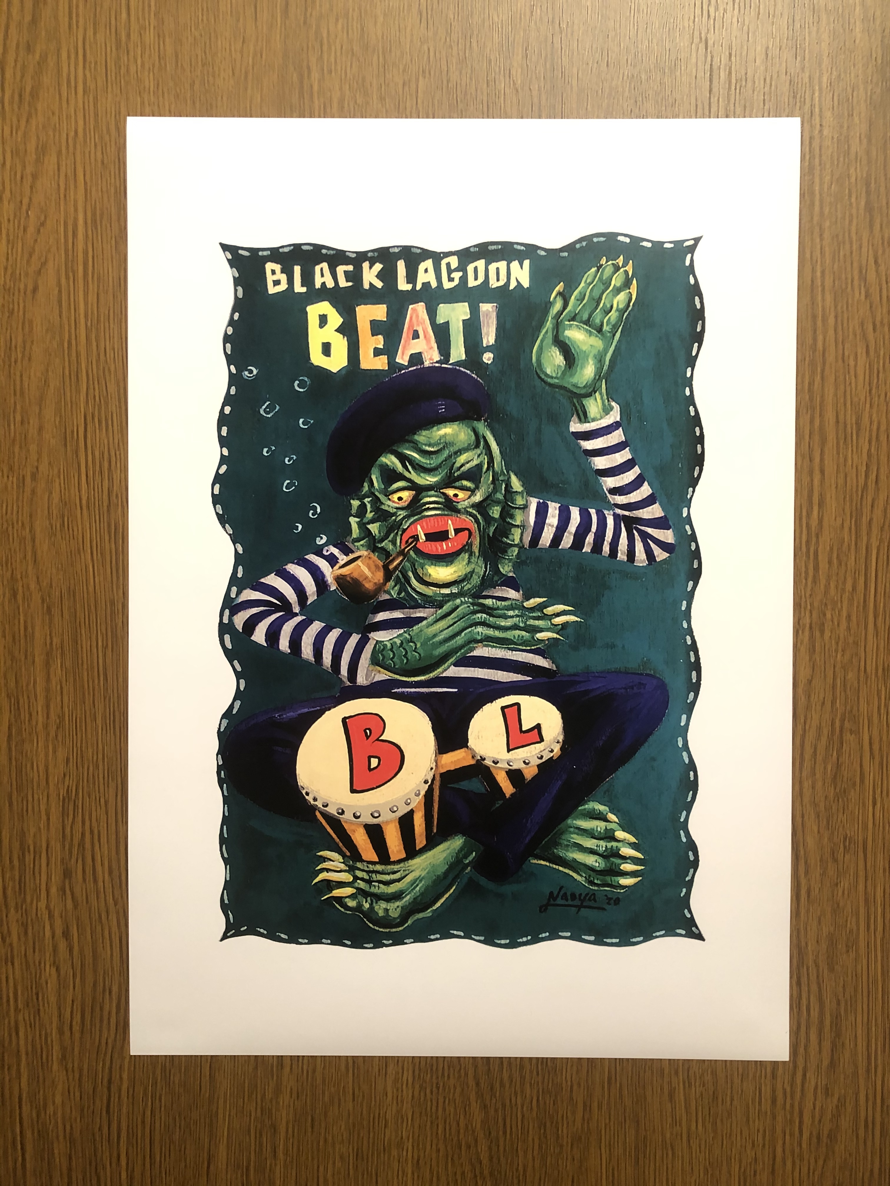 Black Lagoon Beat A3 プリント Muga By Naoya