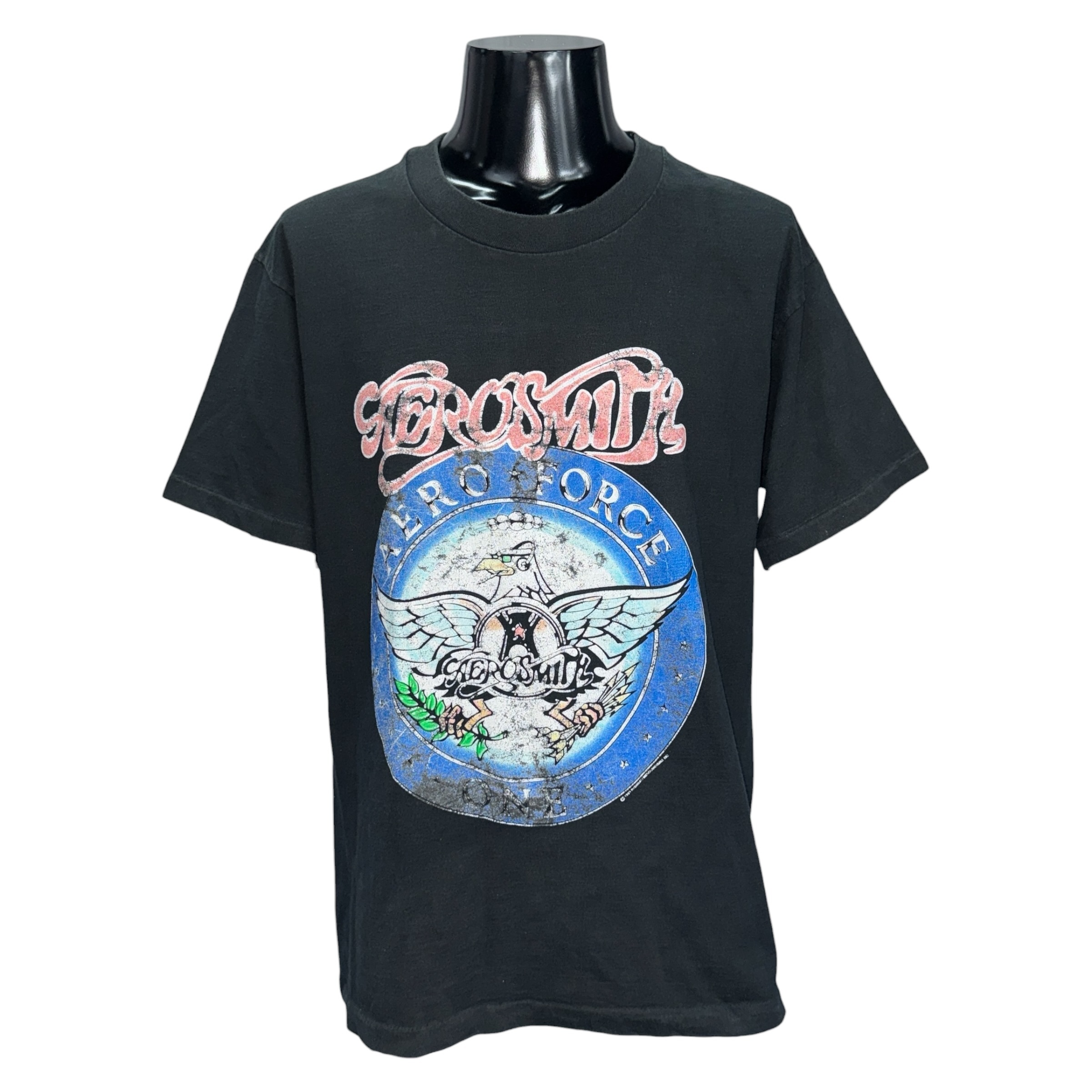 【AEROSMITH】エアロスミス “AERO FORCE ONE” 90’s Vintage Tシャツ