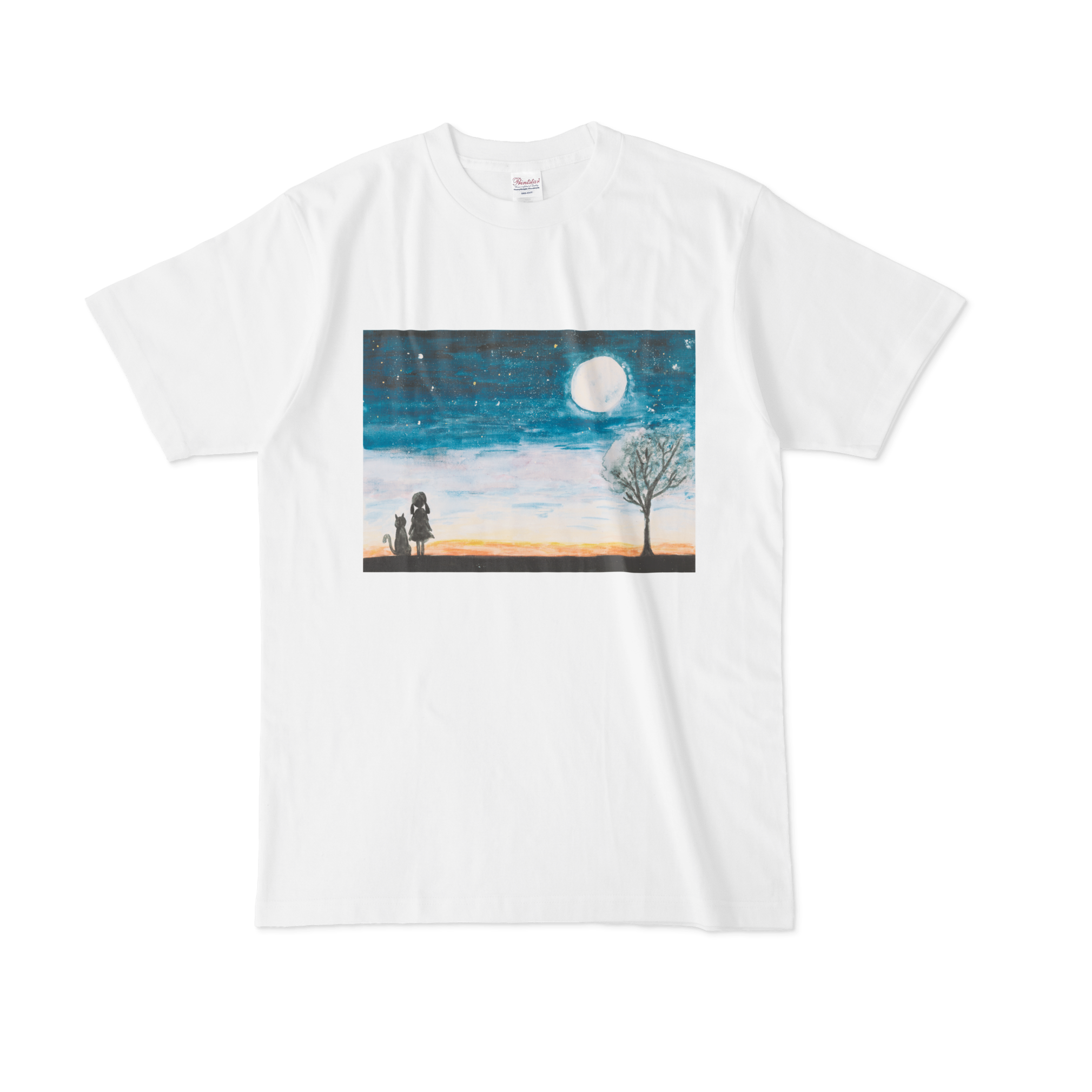 税込 送料無料 成瀬陽菜デザインtシャツ 夜空 Spread クリエイターズオンラインストア