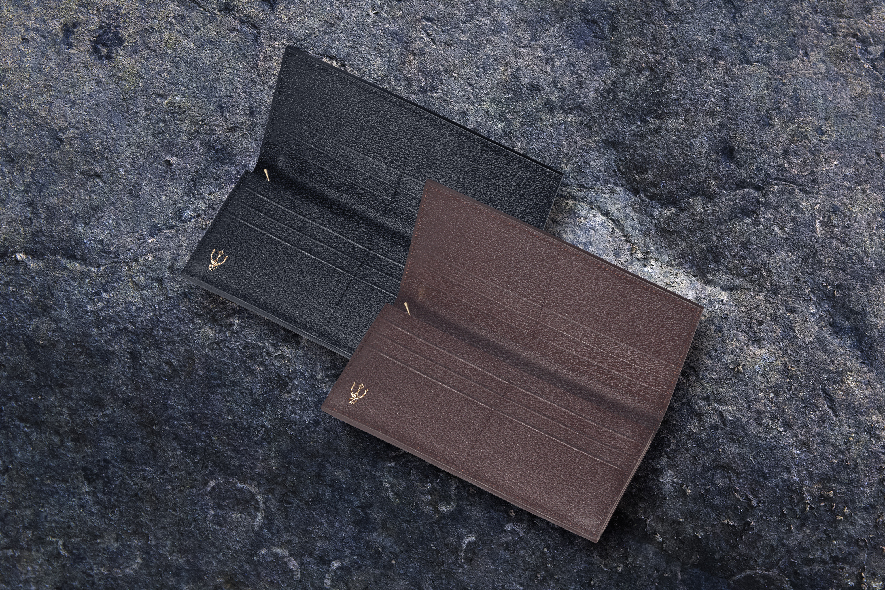 国産イノシシ革 ロングウォレット Brown Sty Original Model Leather Accessory Collegium 国産イノシシ革 ロングウォレット Brown Sty Original Model Leather Accessory Collegium