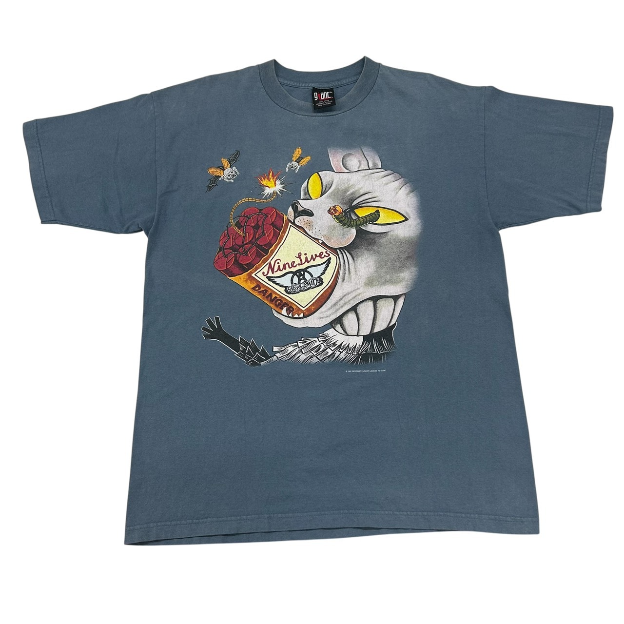 Aerosmith “Nine Lives” Graphic Vintage Band T-Shirt – XL