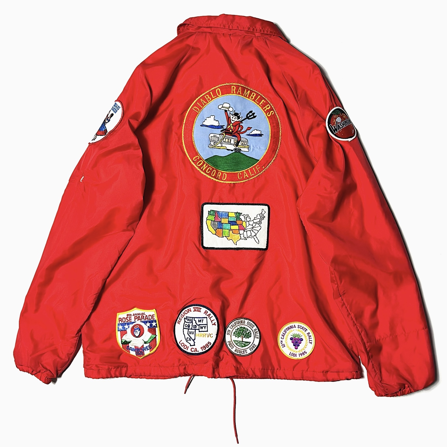 Vintage 70's【Sears】Patched Nylon Jacket の画像 2