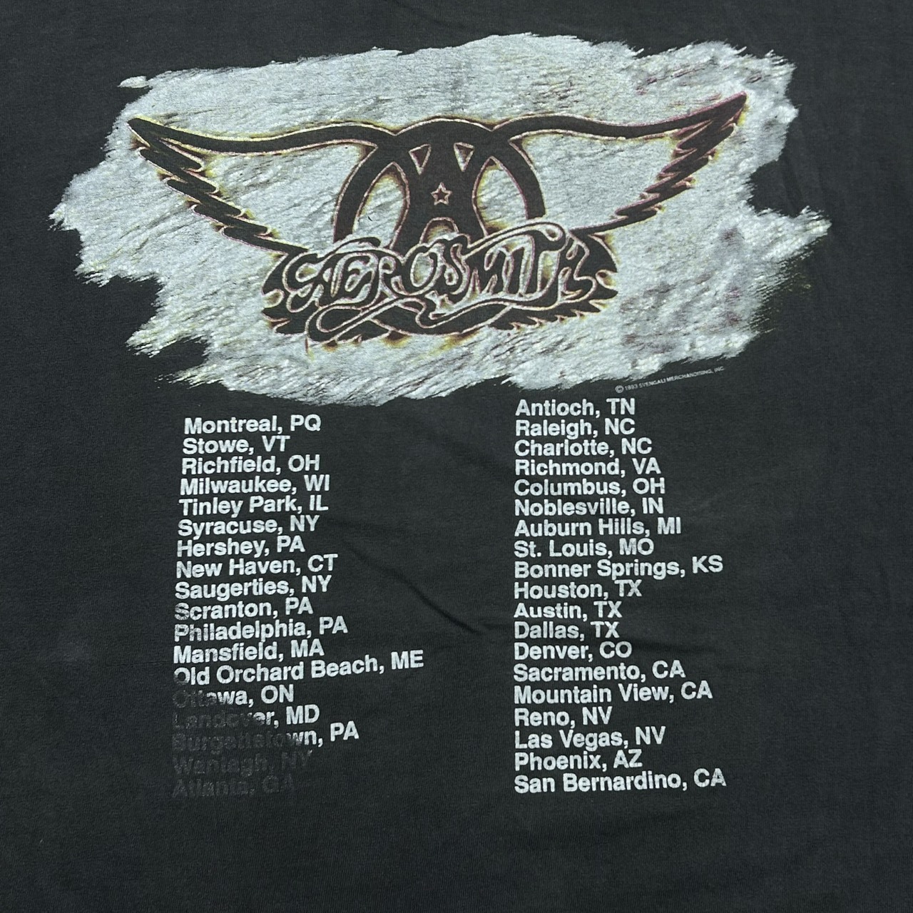 90s Aerosmith “Get A Grip” Tour T-Shirt XL の画像 6