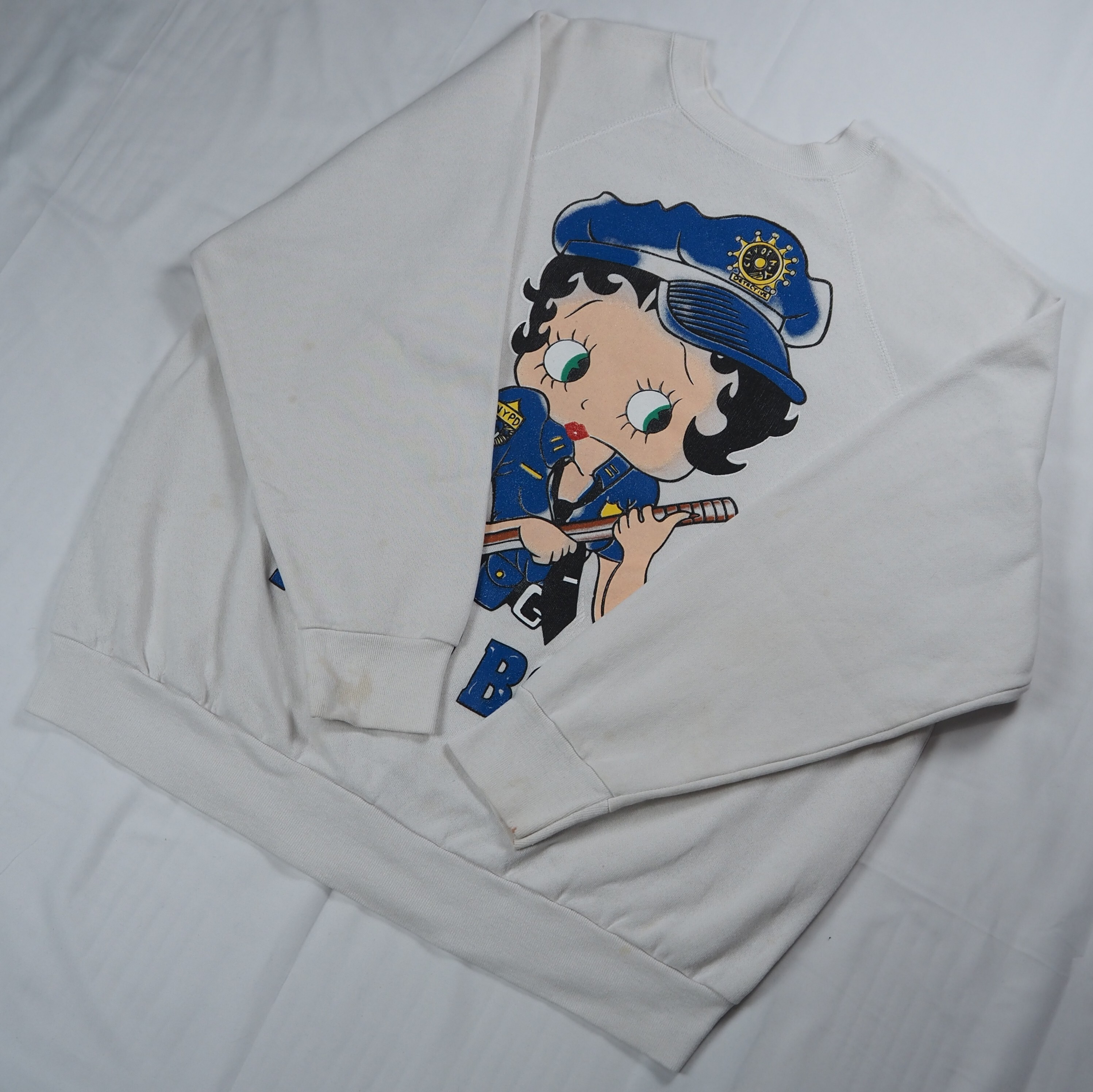 【9/23 20:00入荷】90's ベティスウェット ホワイト の画像 10