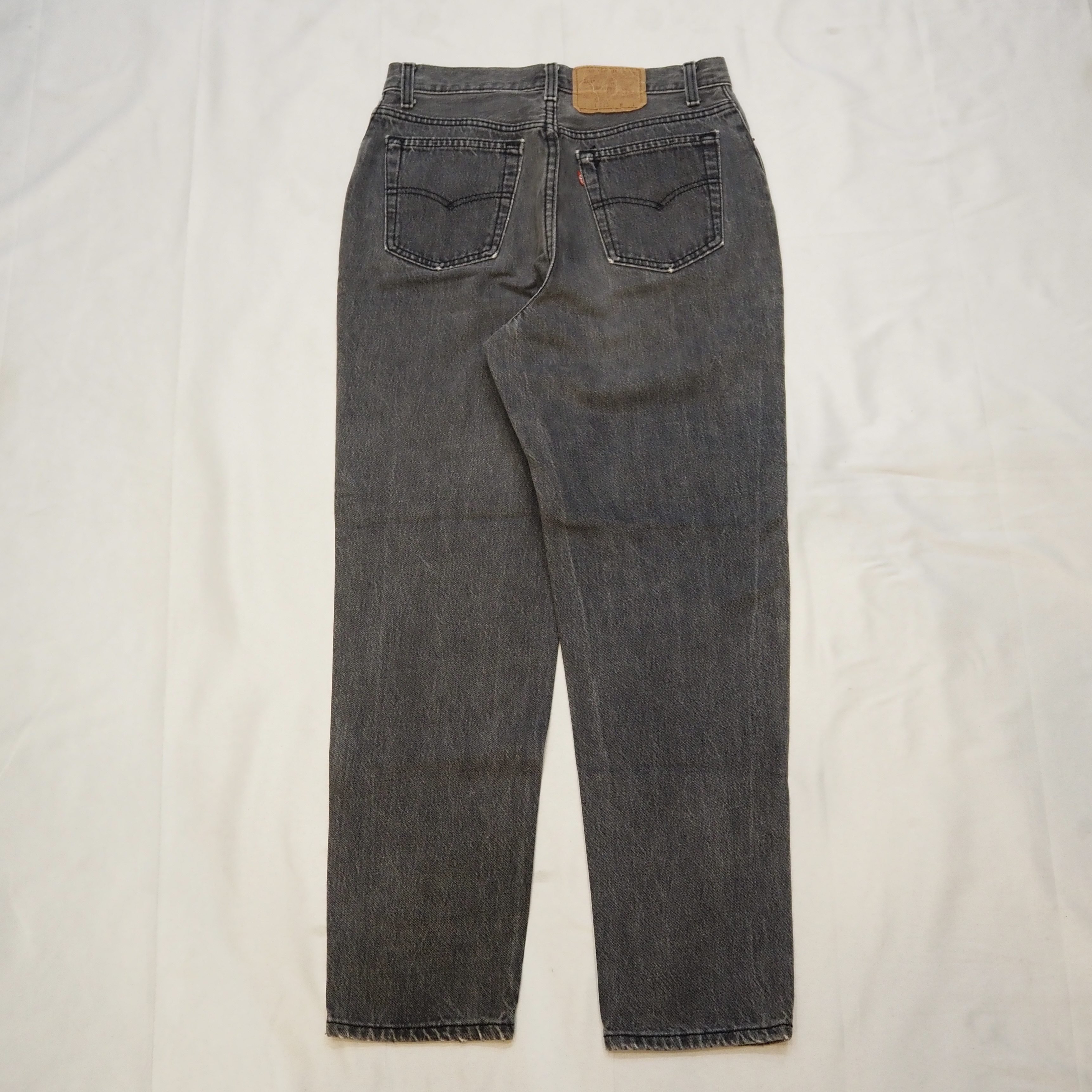 80’s Levi’s 501 6158 Black Denim 先染め 30×28 の画像 9