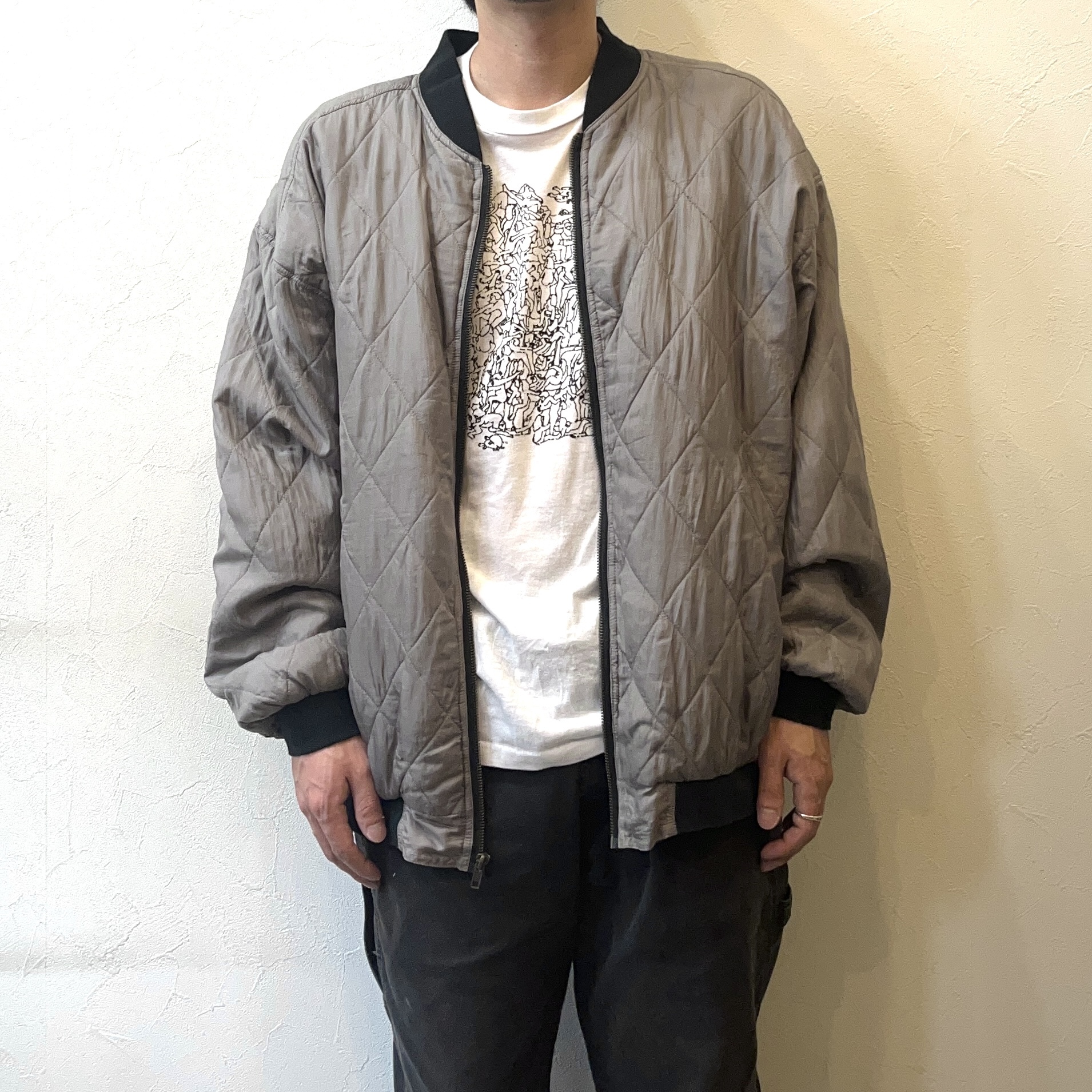 Vintage 90's【STOCK OPTIONS】Silk Jacket の画像 3