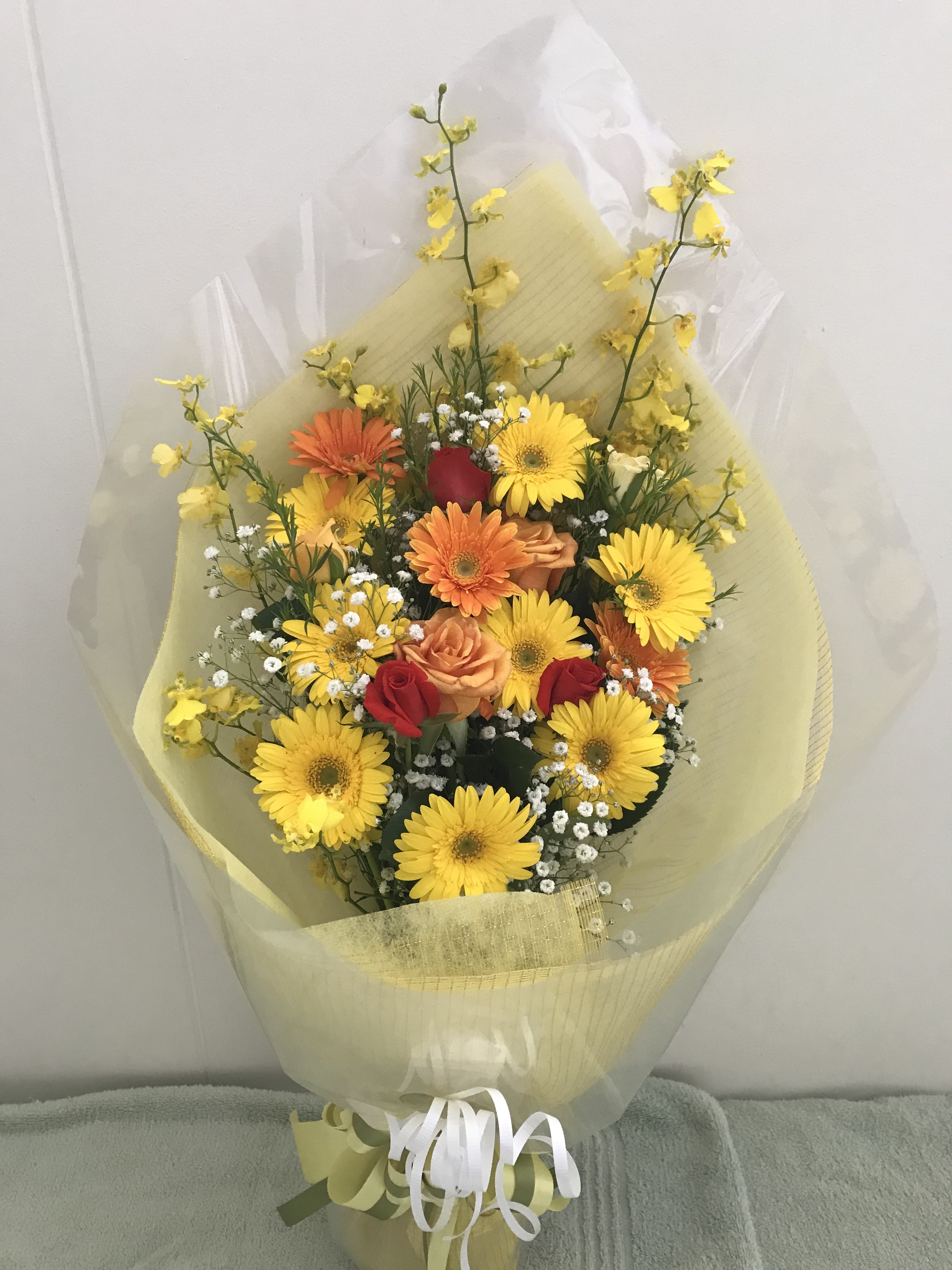 花束 黄色系 Plusflower 花束 黄色系 Plusflower