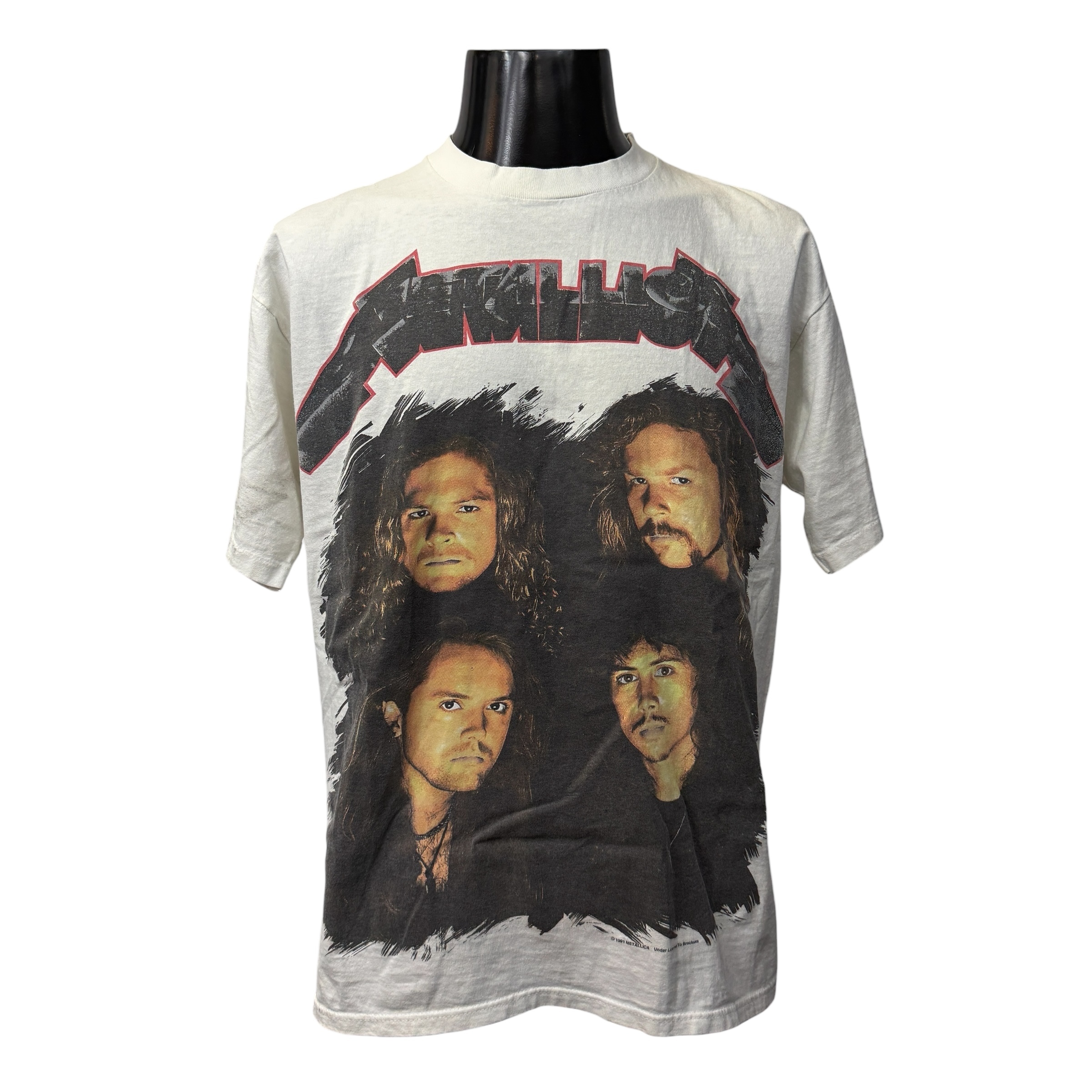 【METALLICA】メタリカ メンバーフォト 90’s Brockumタグ Tシャツ